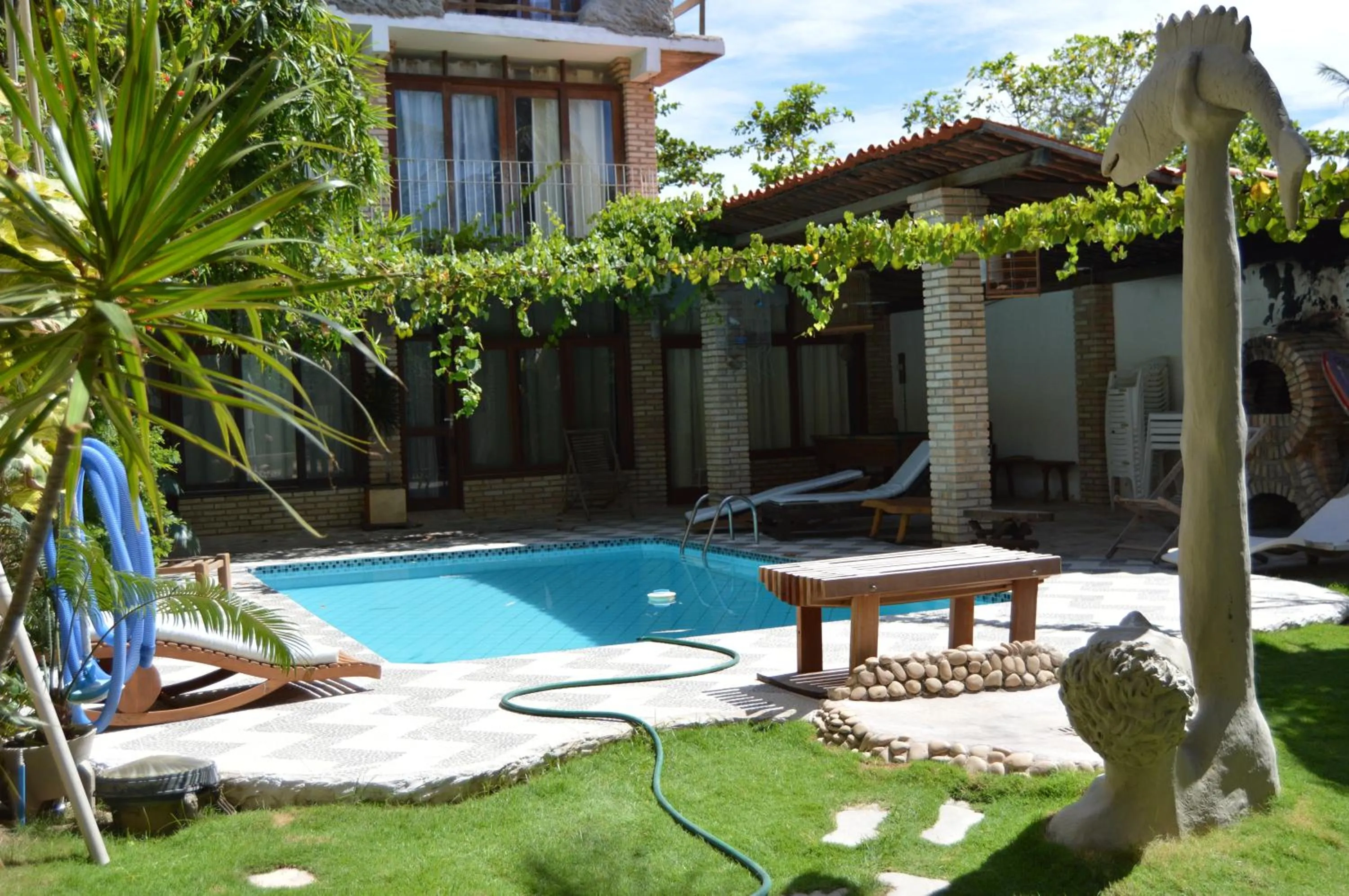 Swimming pool in Pousada Água de Fuego