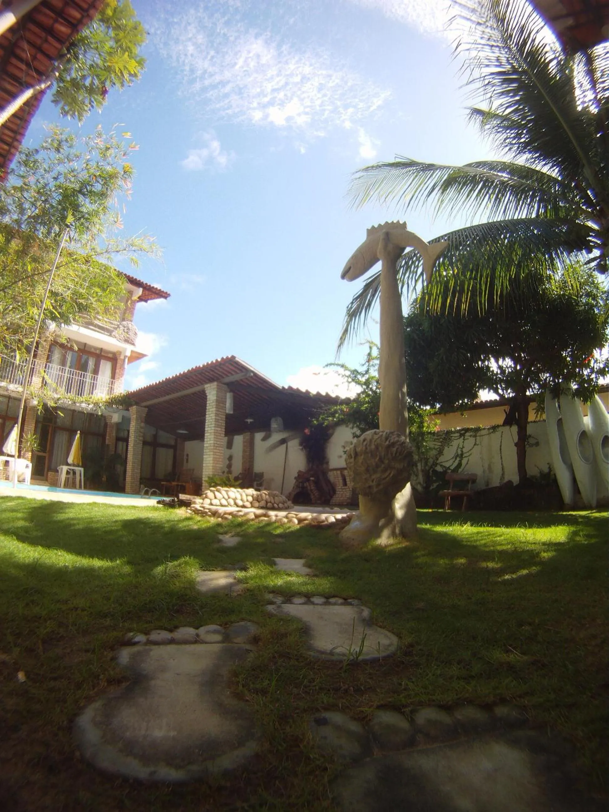 Swimming pool in Pousada Água de Fuego
