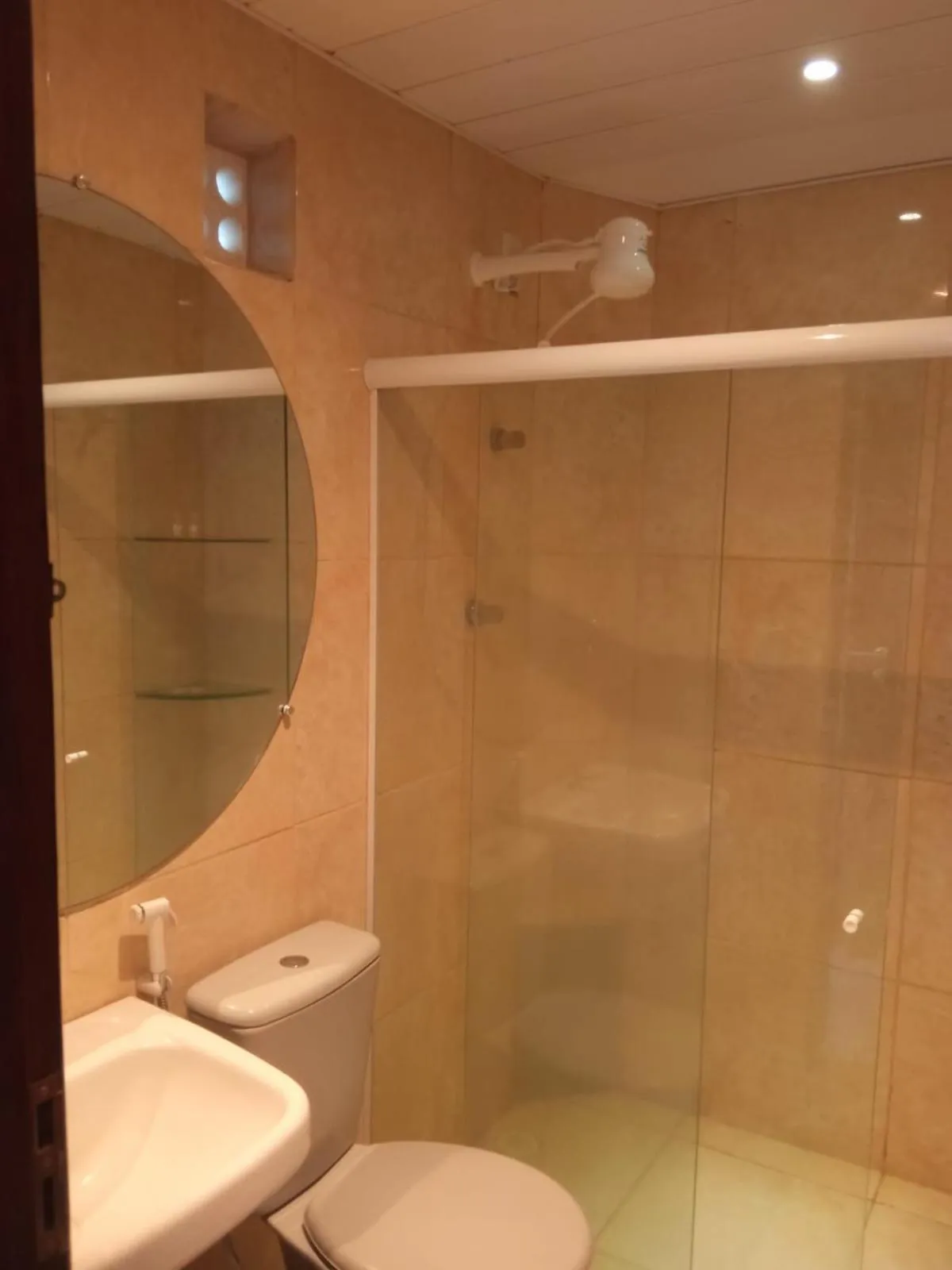 Bathroom in Pousada Água de Fuego