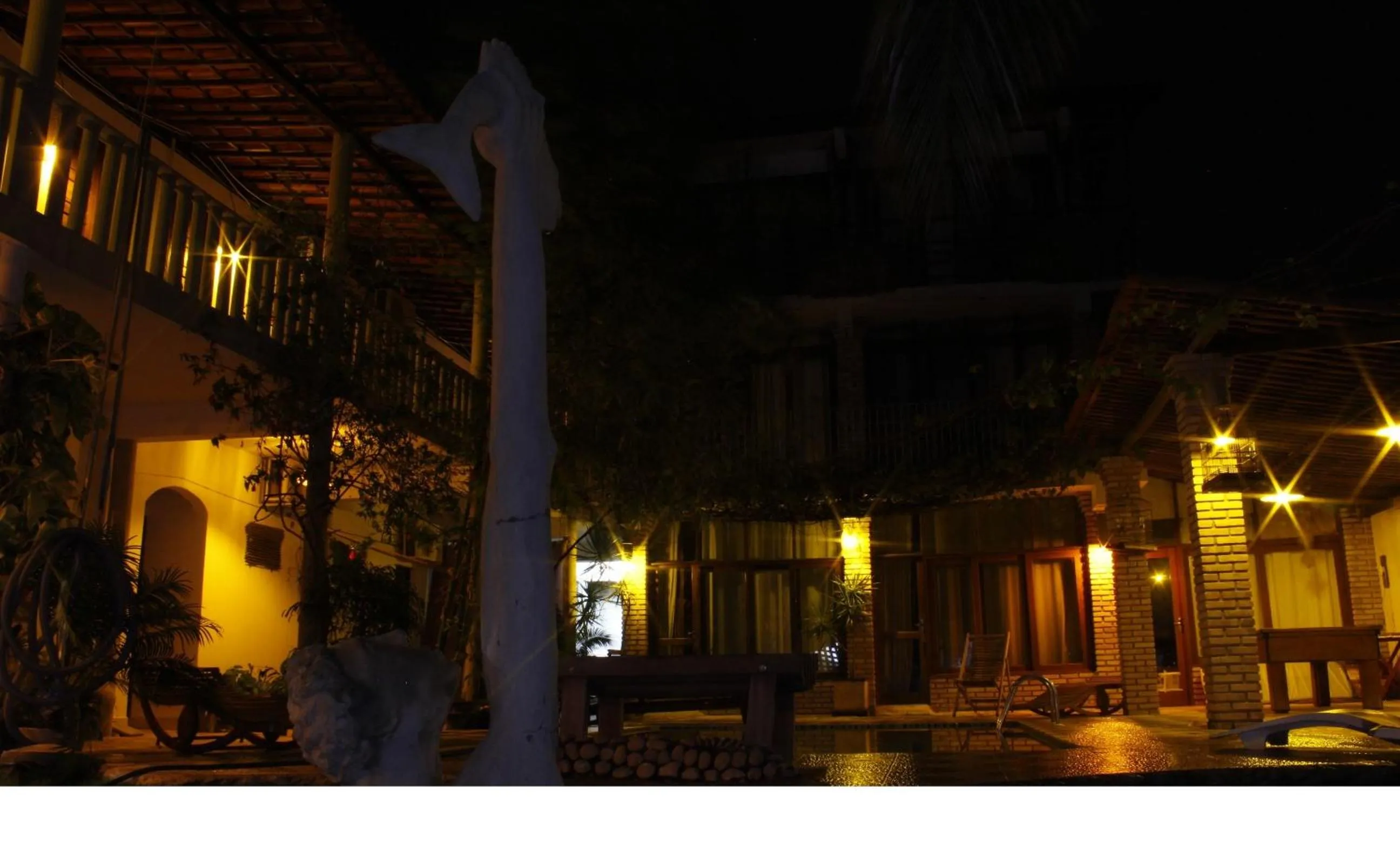 Night in Pousada Água de Fuego