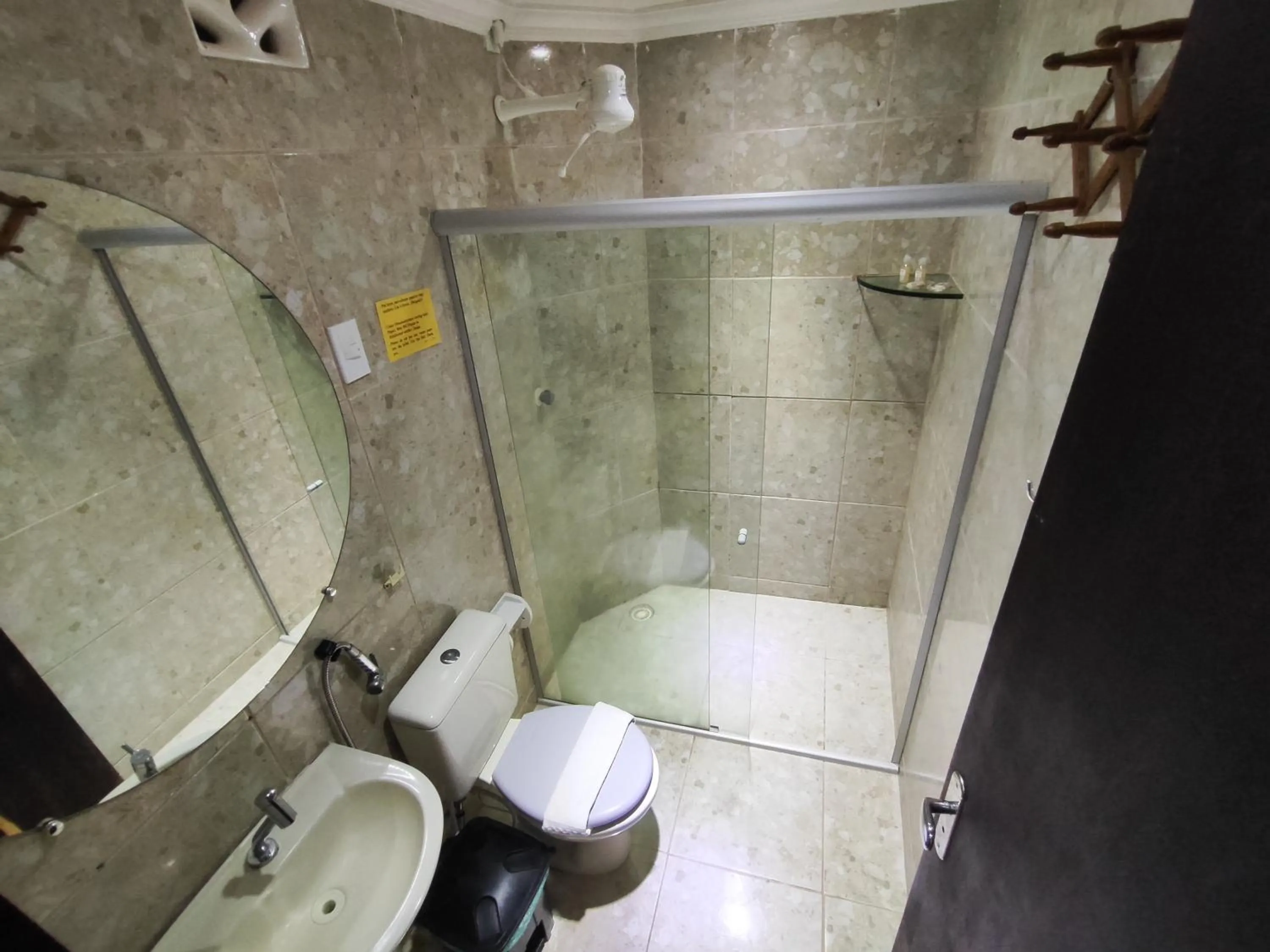 Bathroom in Pousada Água de Fuego