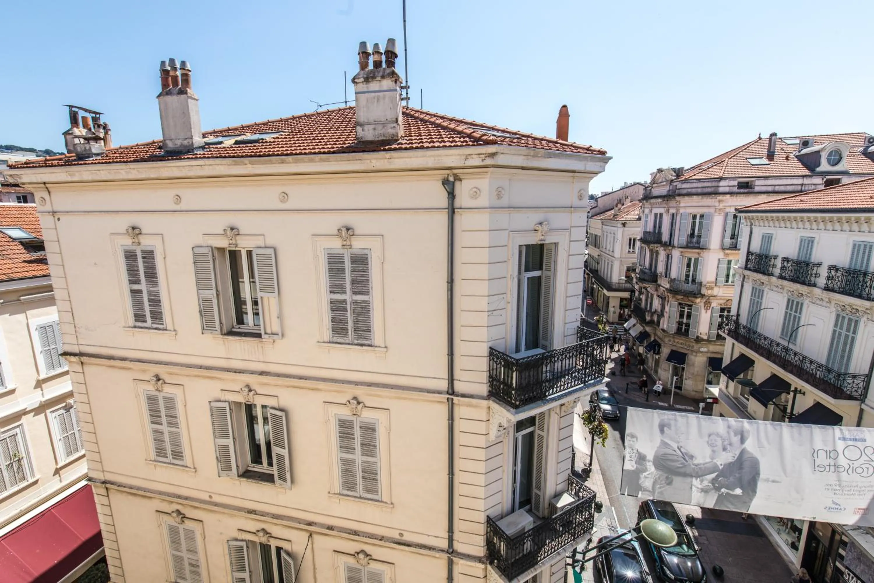 City view in Cannes Croisette Prestige Apart'hotel