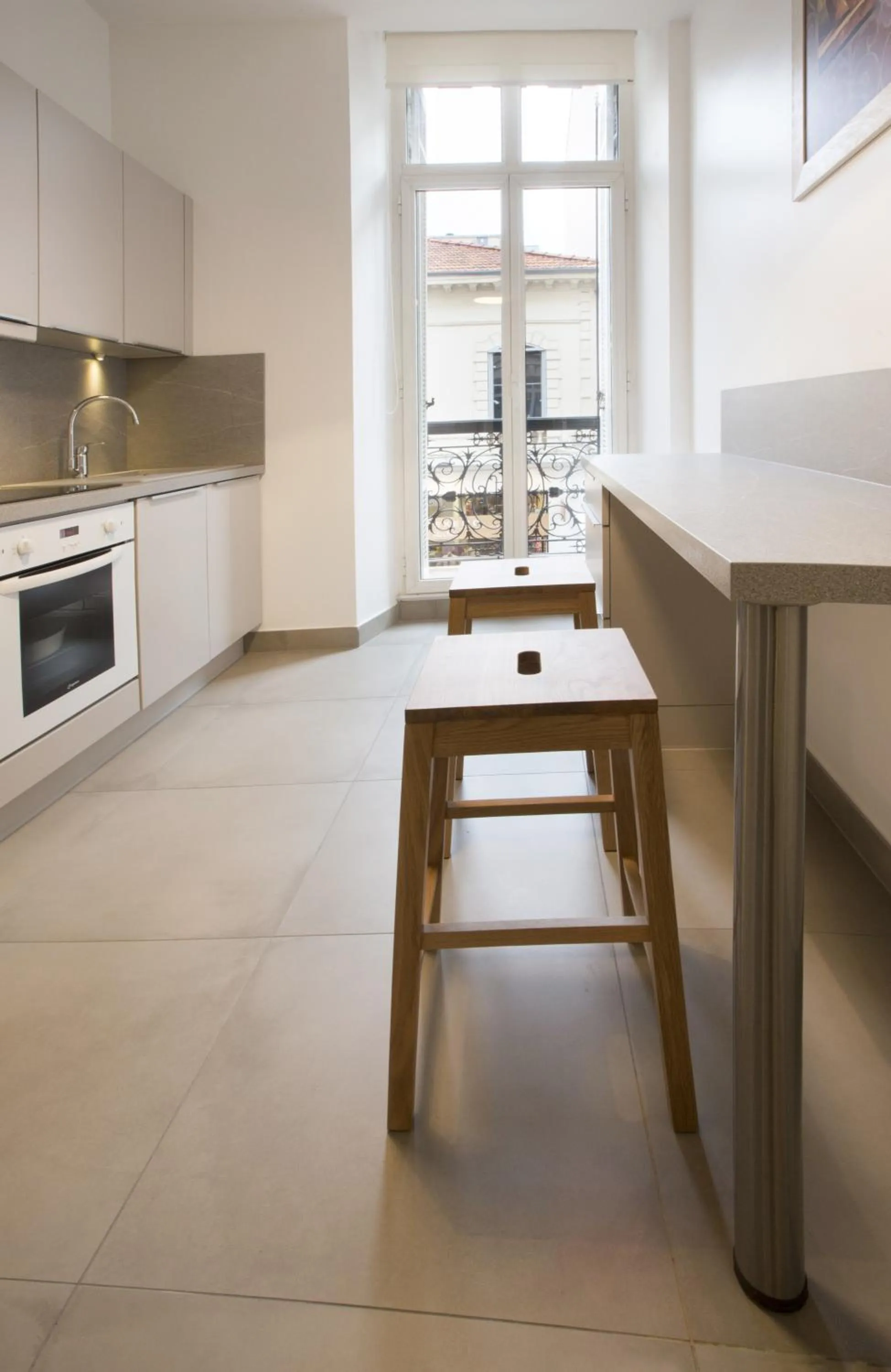 Kitchen or kitchenette in Cannes Croisette Prestige Apart'hotel