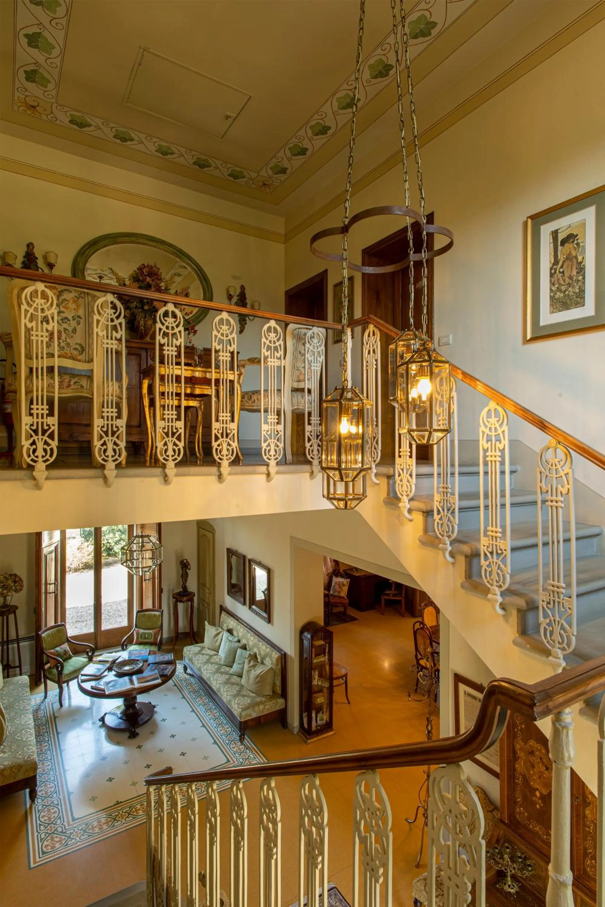 Living room in Villa Sestilia Guest House