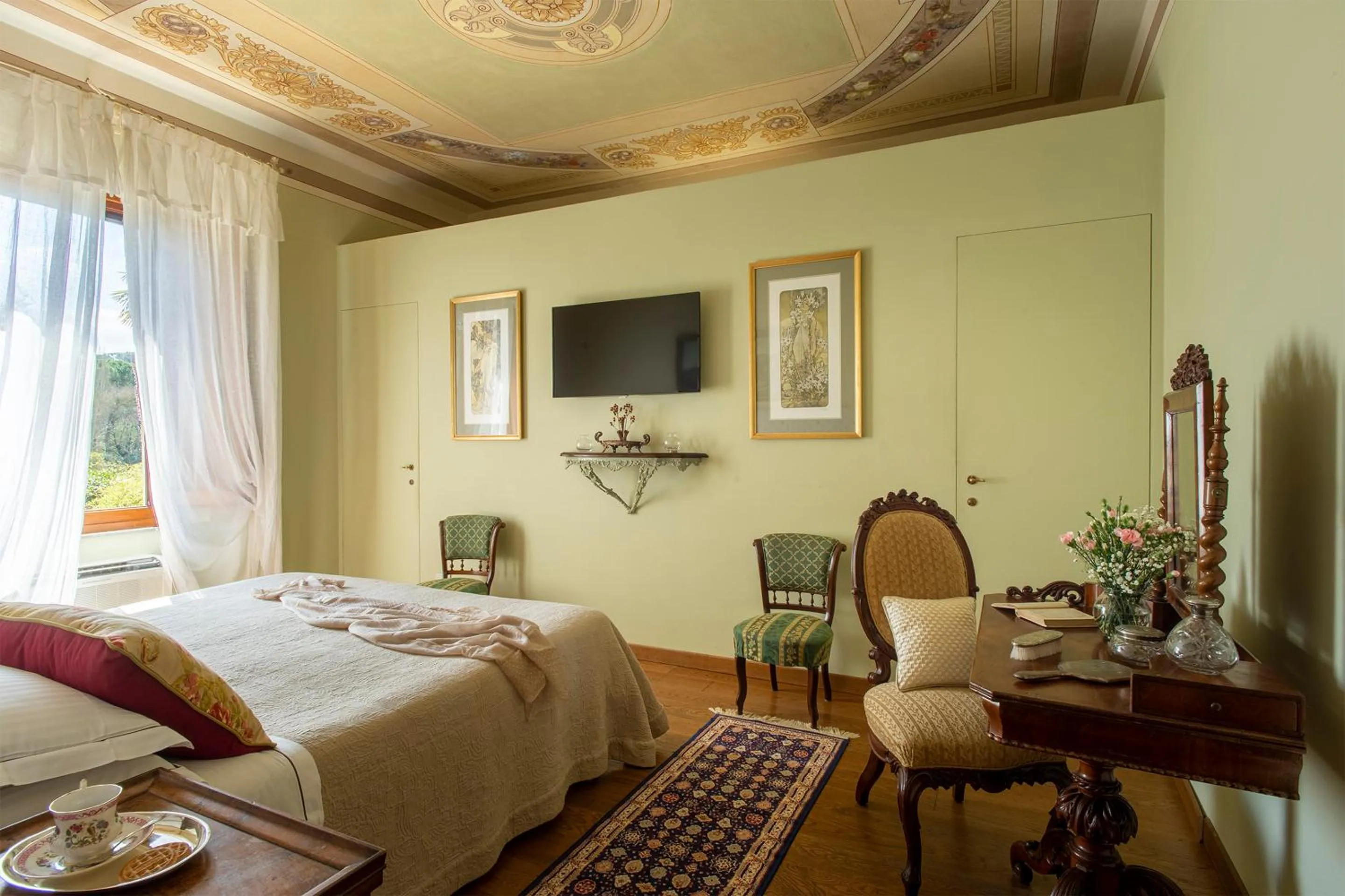 Bed in Villa Sestilia Guest House