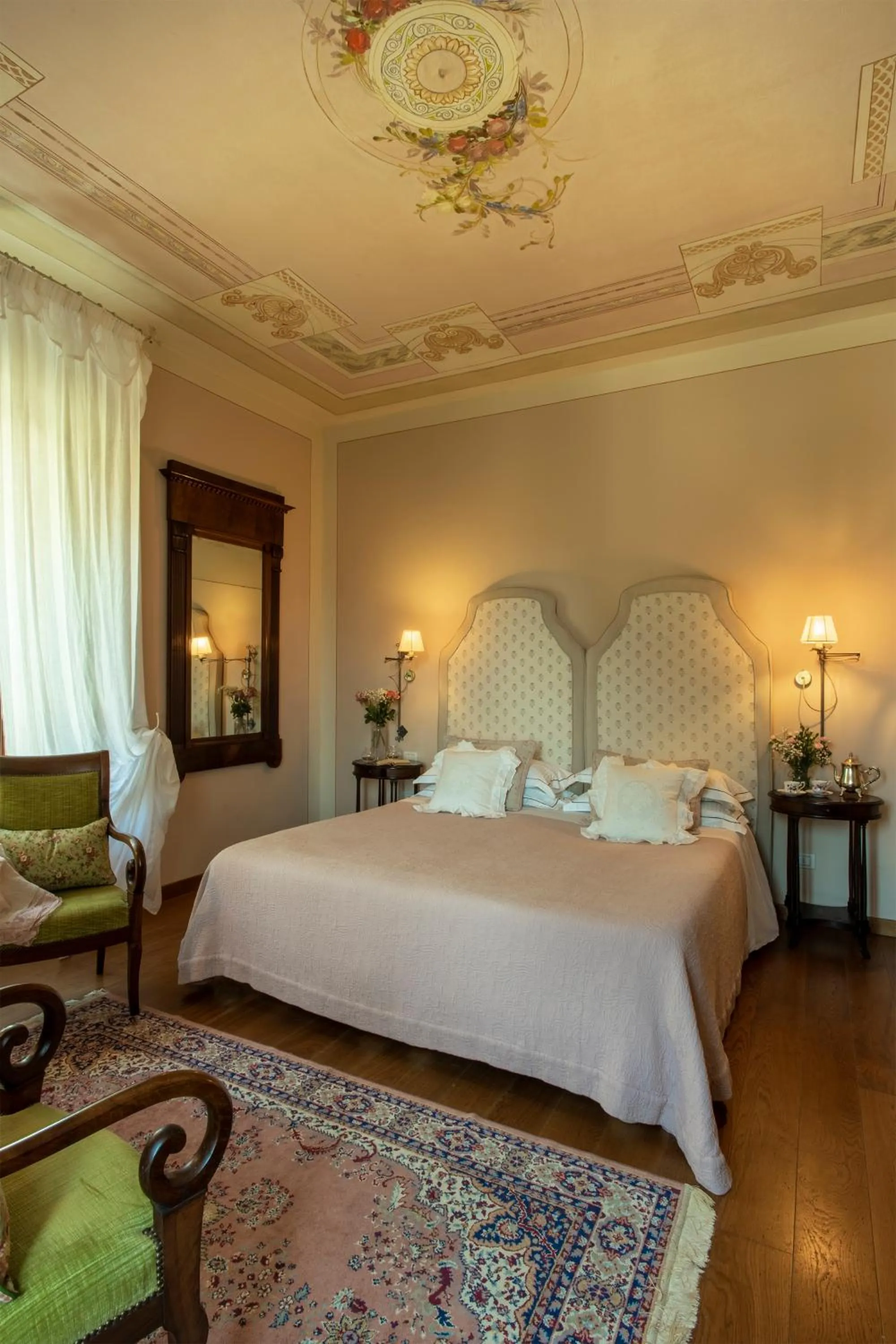 Bed in Villa Sestilia Guest House