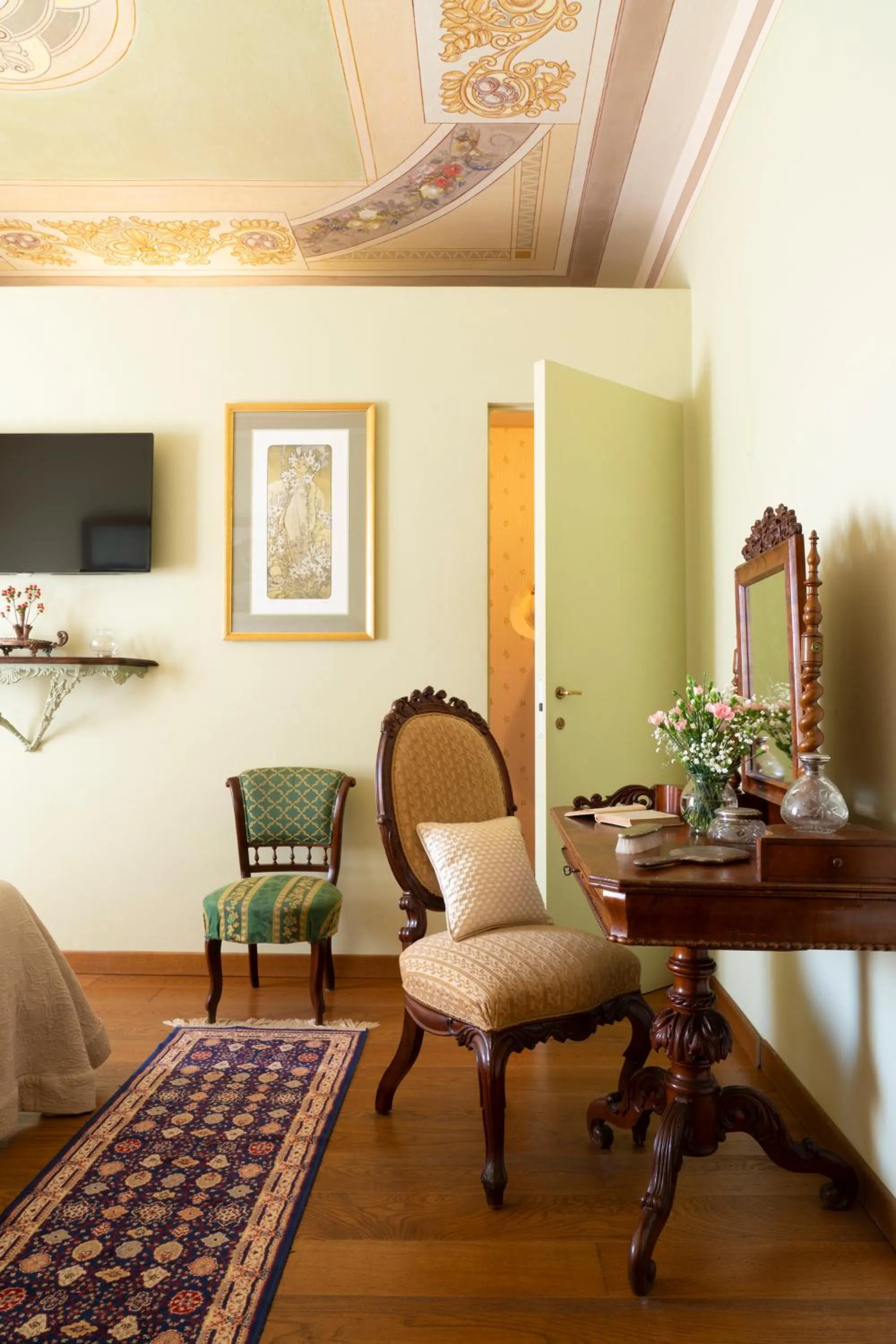 Bed in Villa Sestilia Guest House