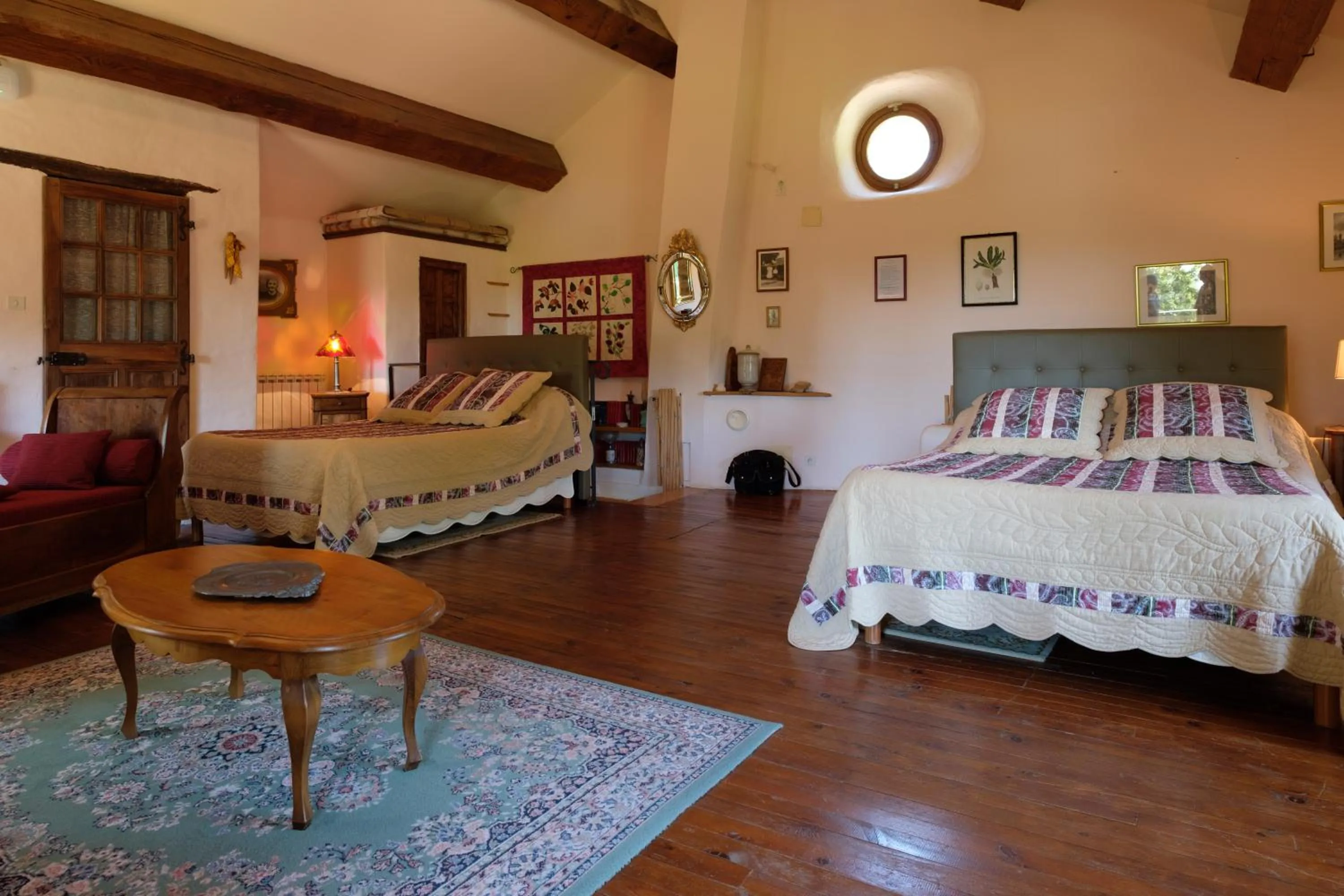 Bedroom, Bed in Domaine de Malouziès