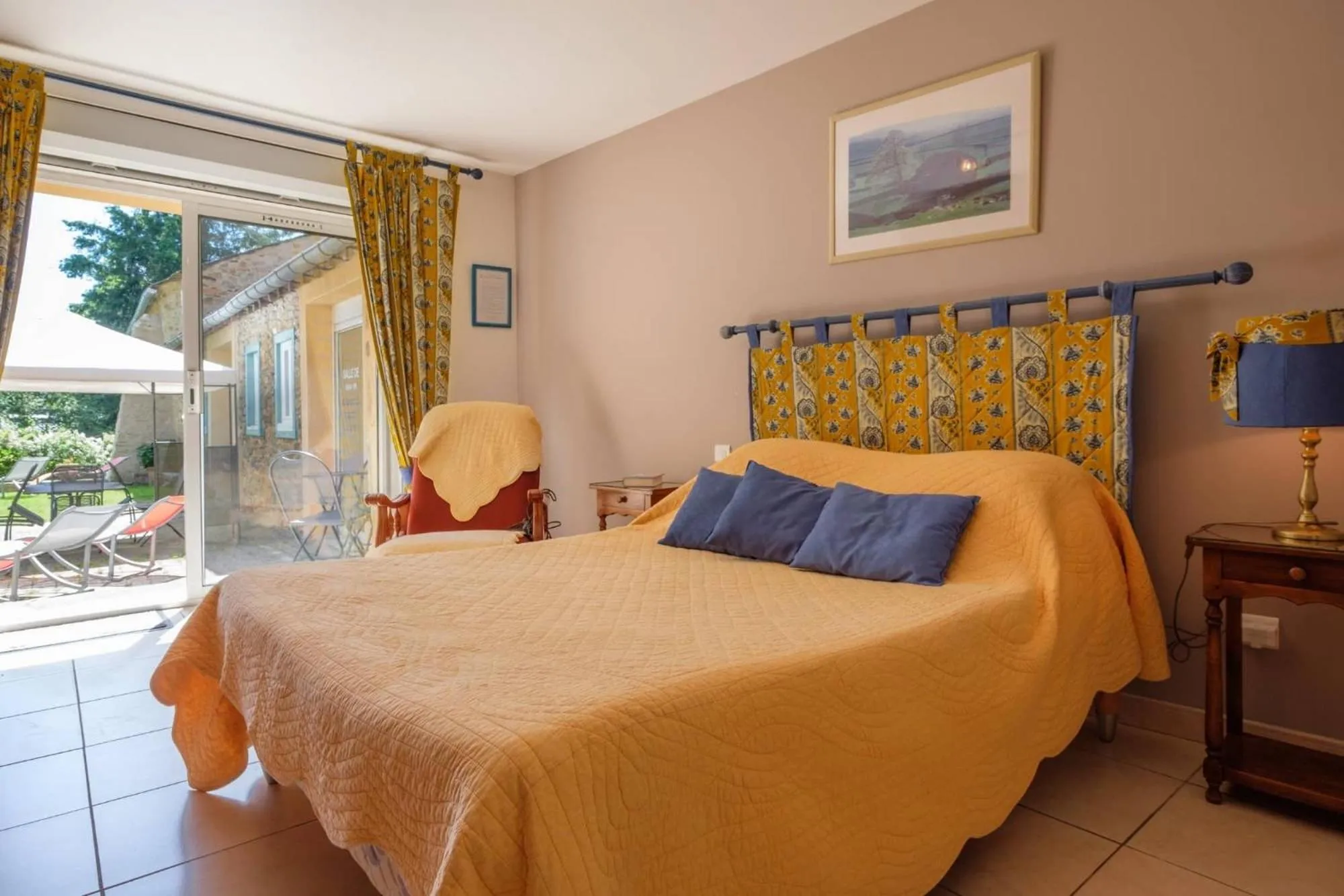 Bed in Domaine de Malouziès