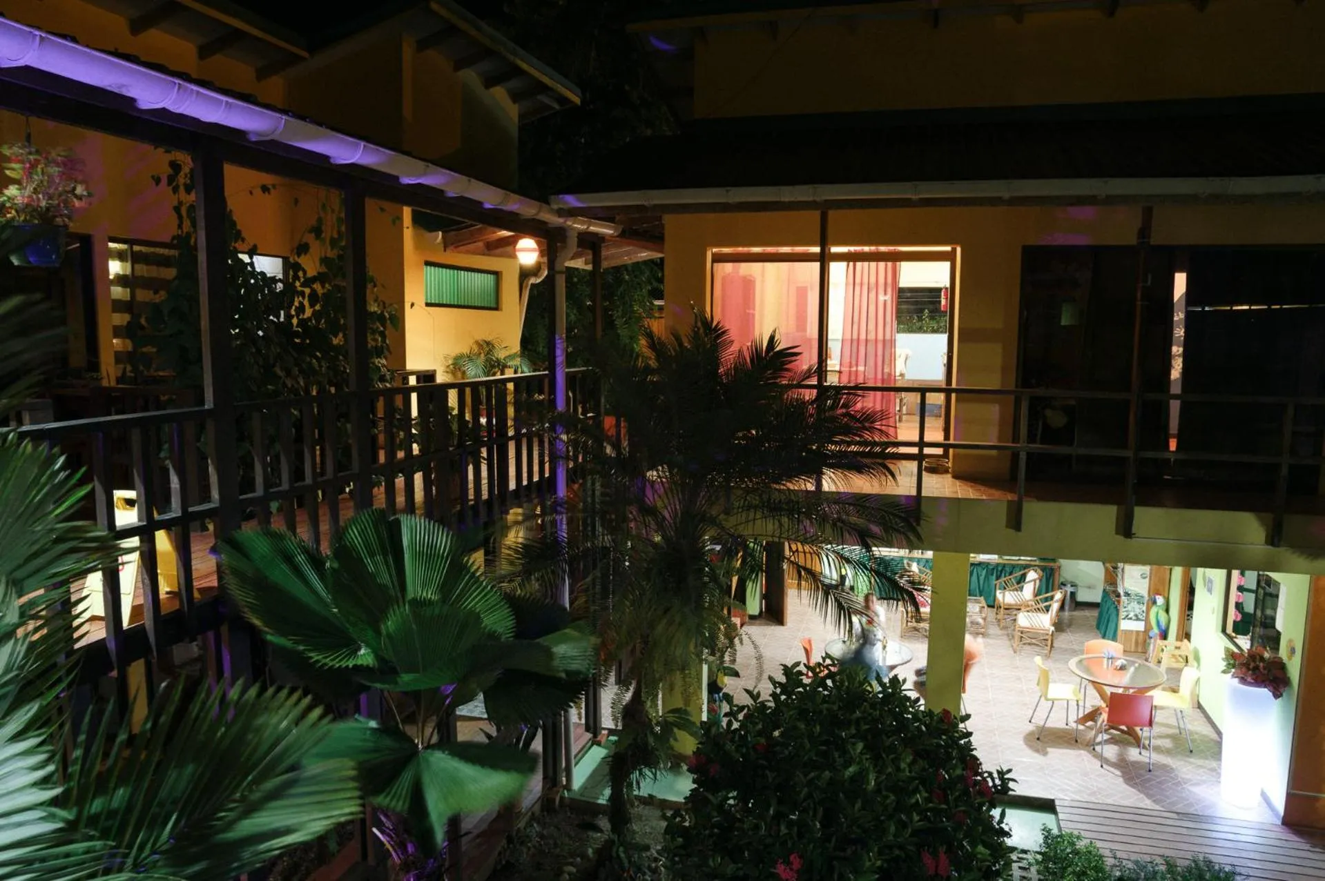 Garden view in Hotel Boutique La Casa de las Flores