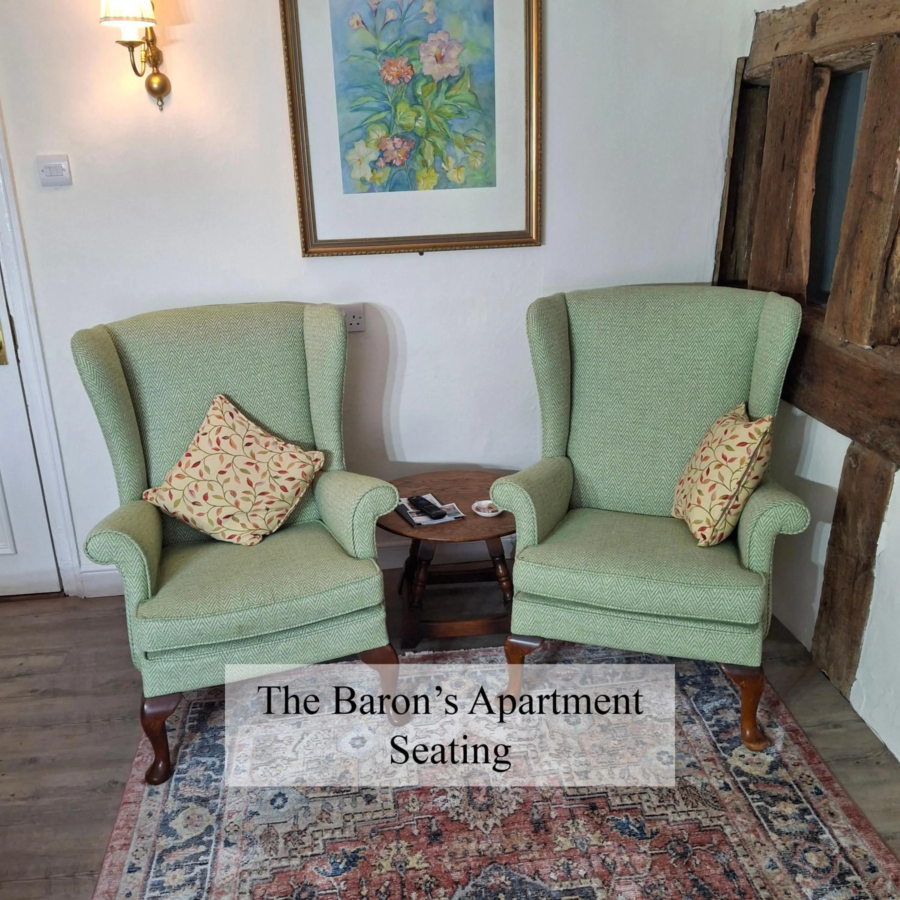 Seating area in The Abbey Hotel & Apartments
