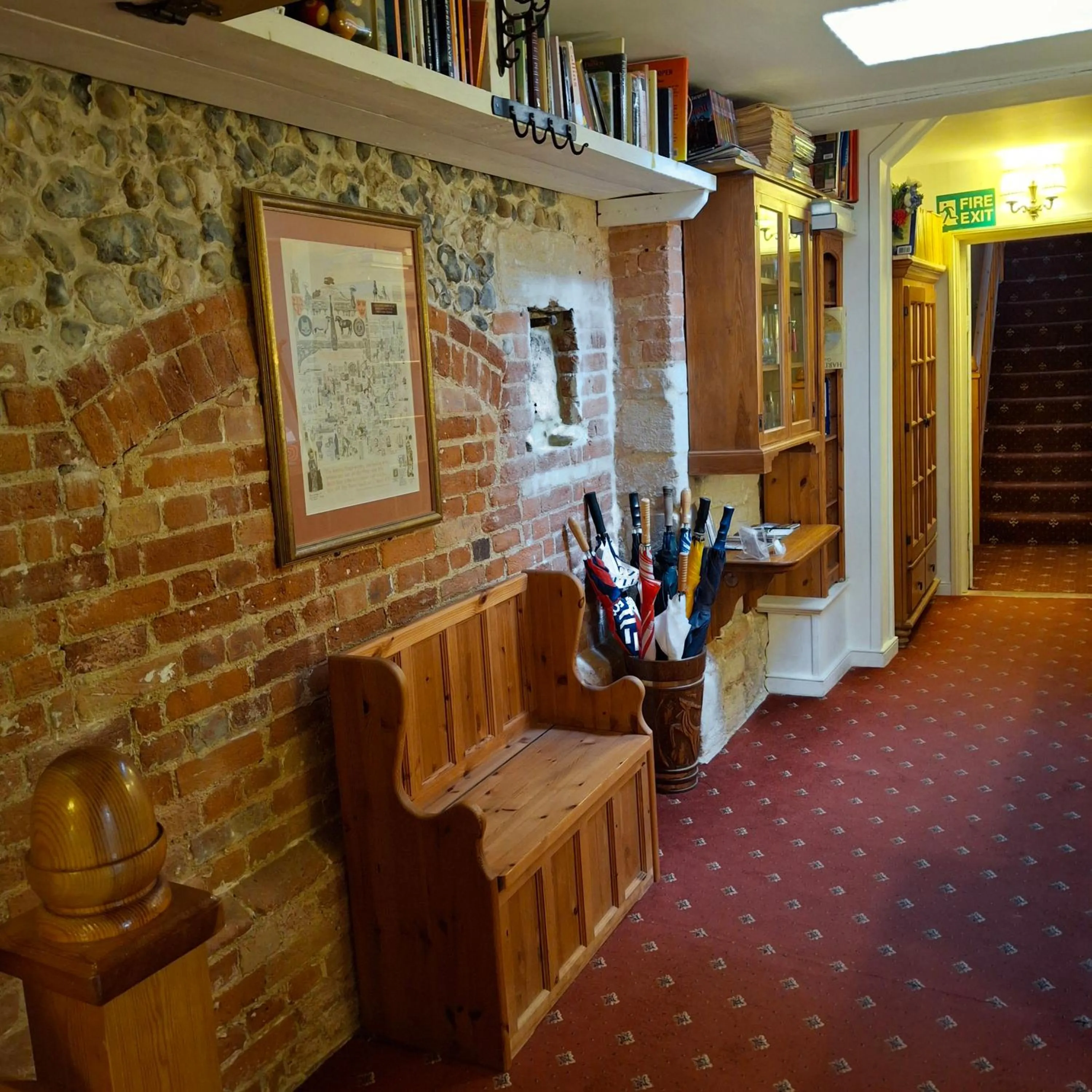 Lobby or reception in The Abbey Hotel & Apartments