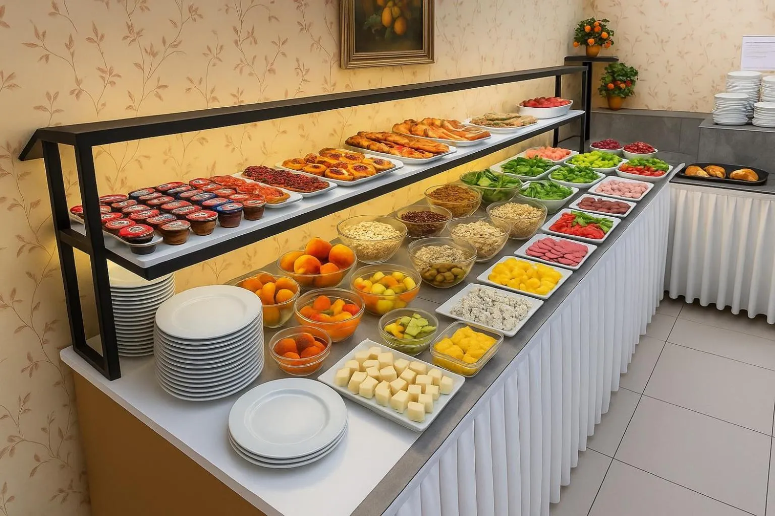 Buffet breakfast in Grand Hotel Avcılar