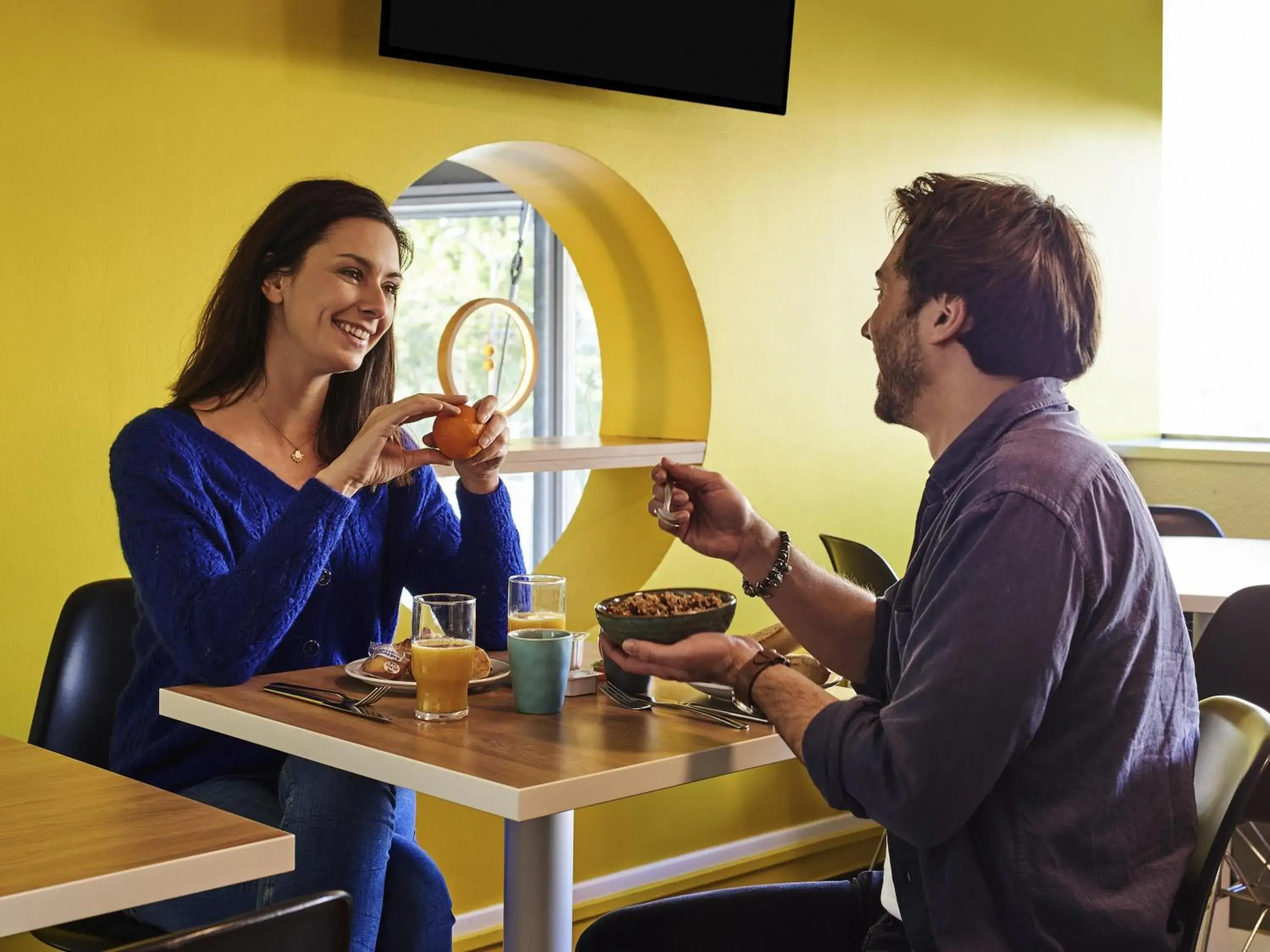 Breakfast in Aparthotel Adagio Access Paris La Villette Breakfast in Aparthotel Adagio Access Paris La Villette