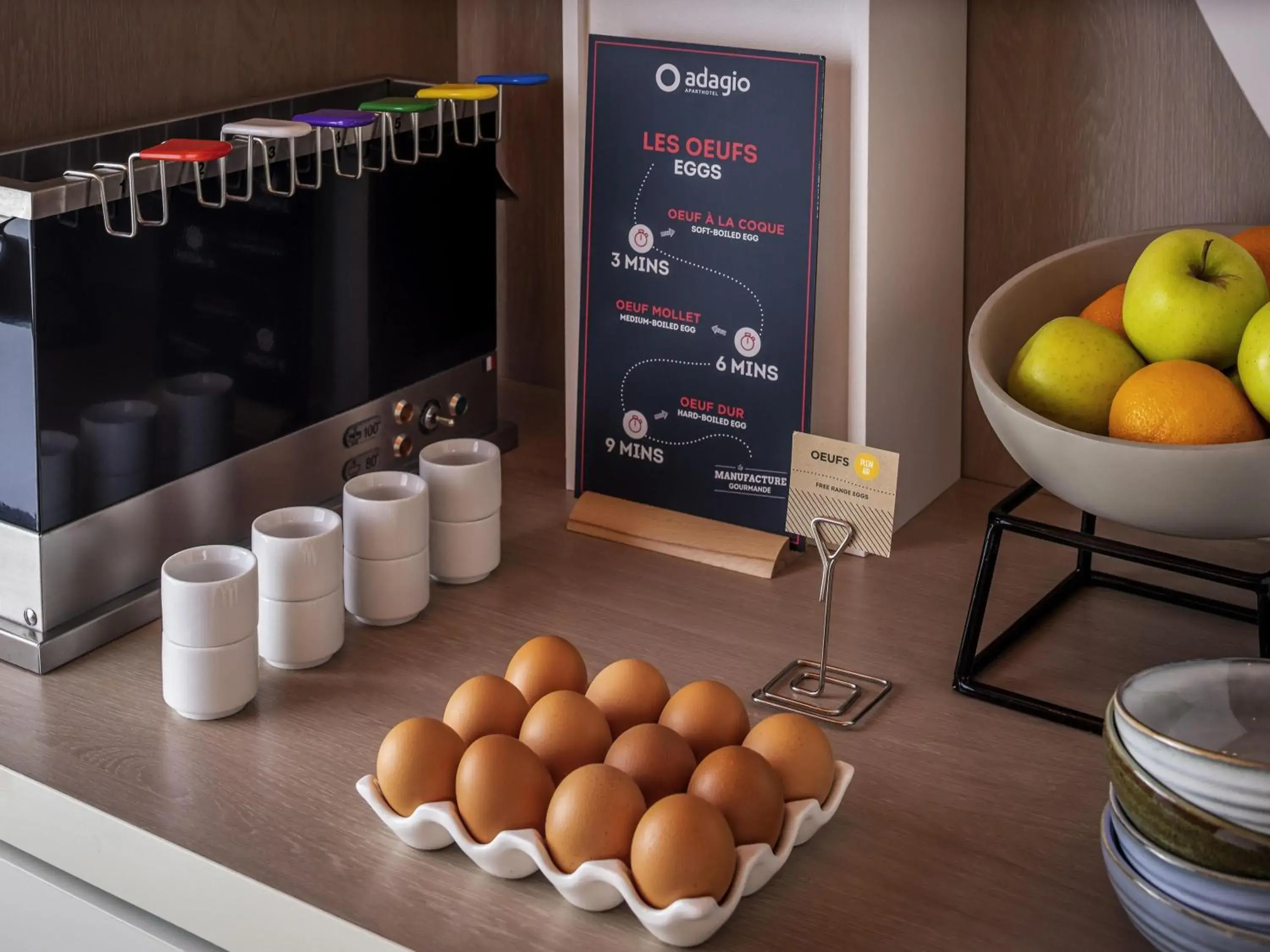 Breakfast in Aparthotel Adagio Access Paris La Villette Breakfast in Aparthotel Adagio Access Paris La Villette