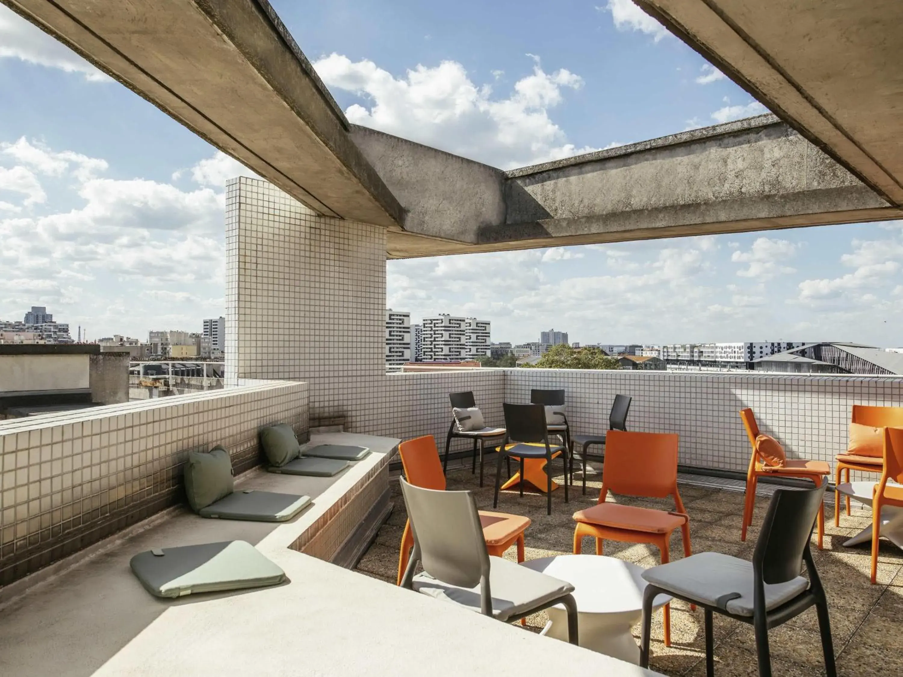 Property building in Aparthotel Adagio Access Paris La Villette Property building in Aparthotel Adagio Access Paris La Villette