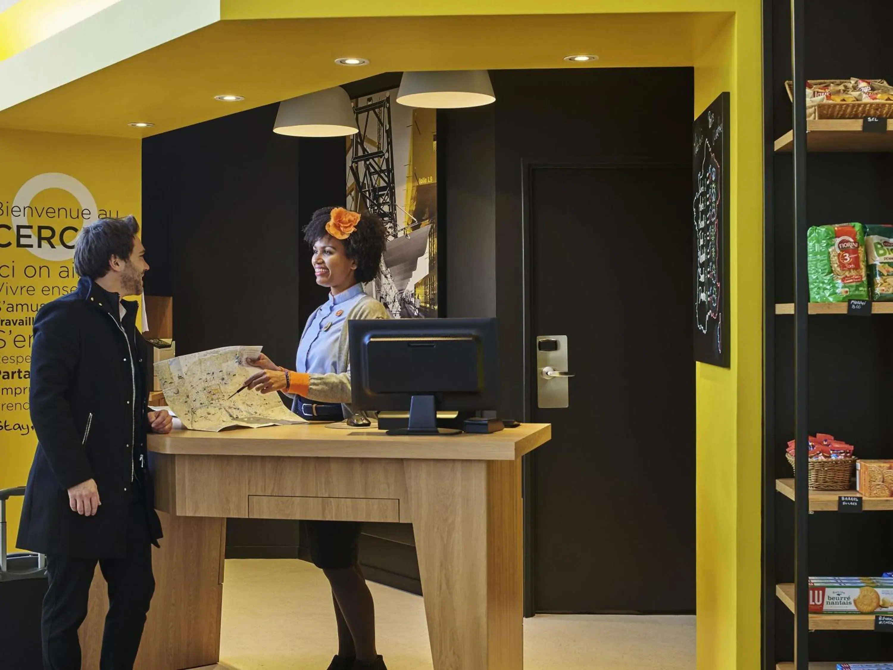 Property building in Aparthotel Adagio Access Paris La Villette Property building in Aparthotel Adagio Access Paris La Villette