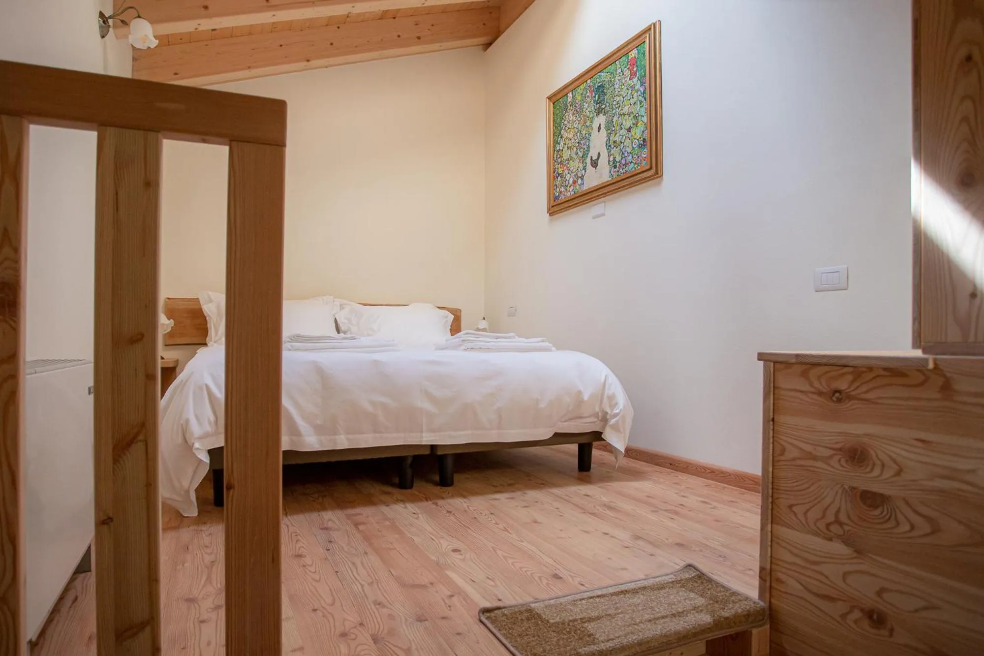 Bed in foresteria stazzona