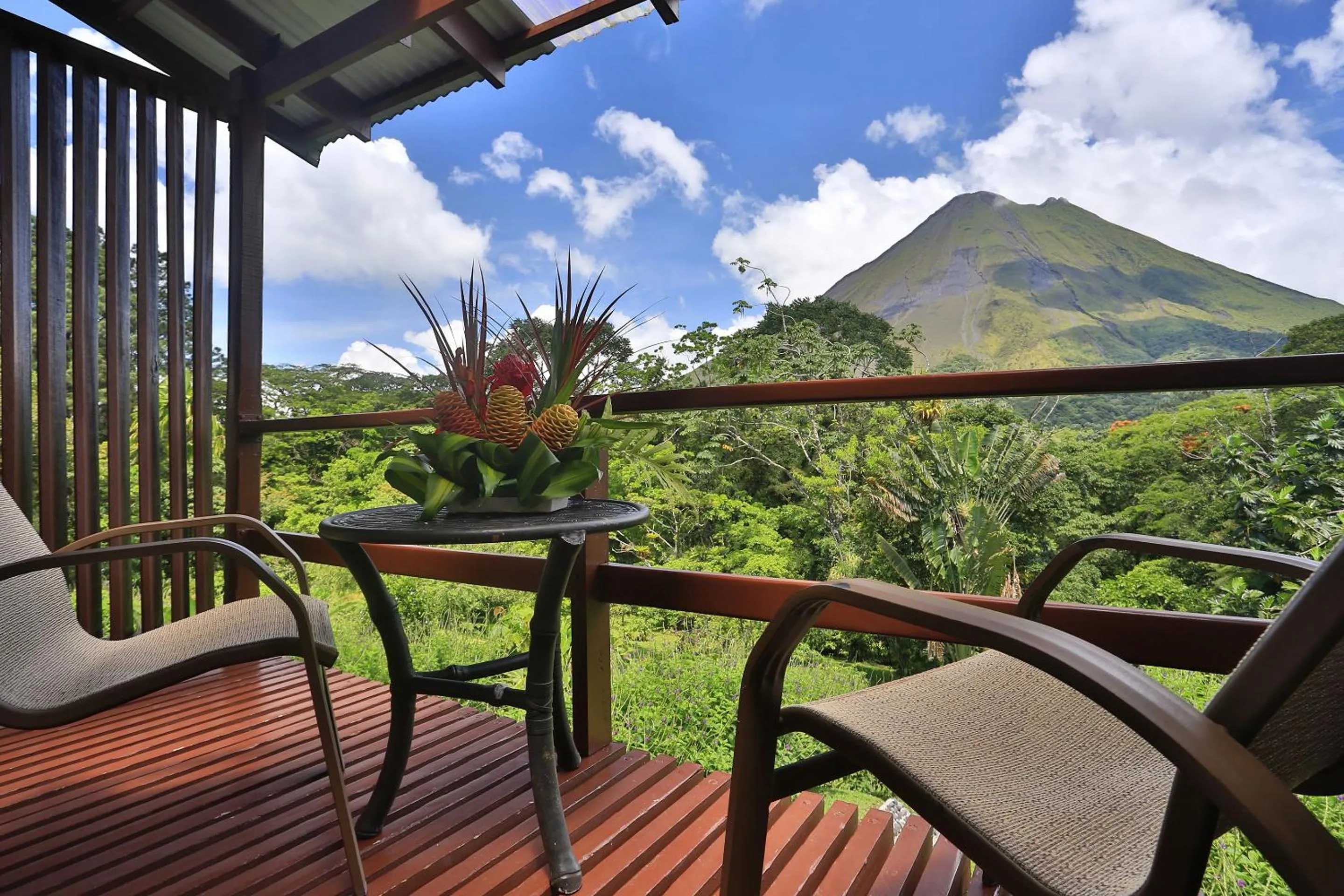Balcony/Terrace in Arenal Observatory Lodge & Trails