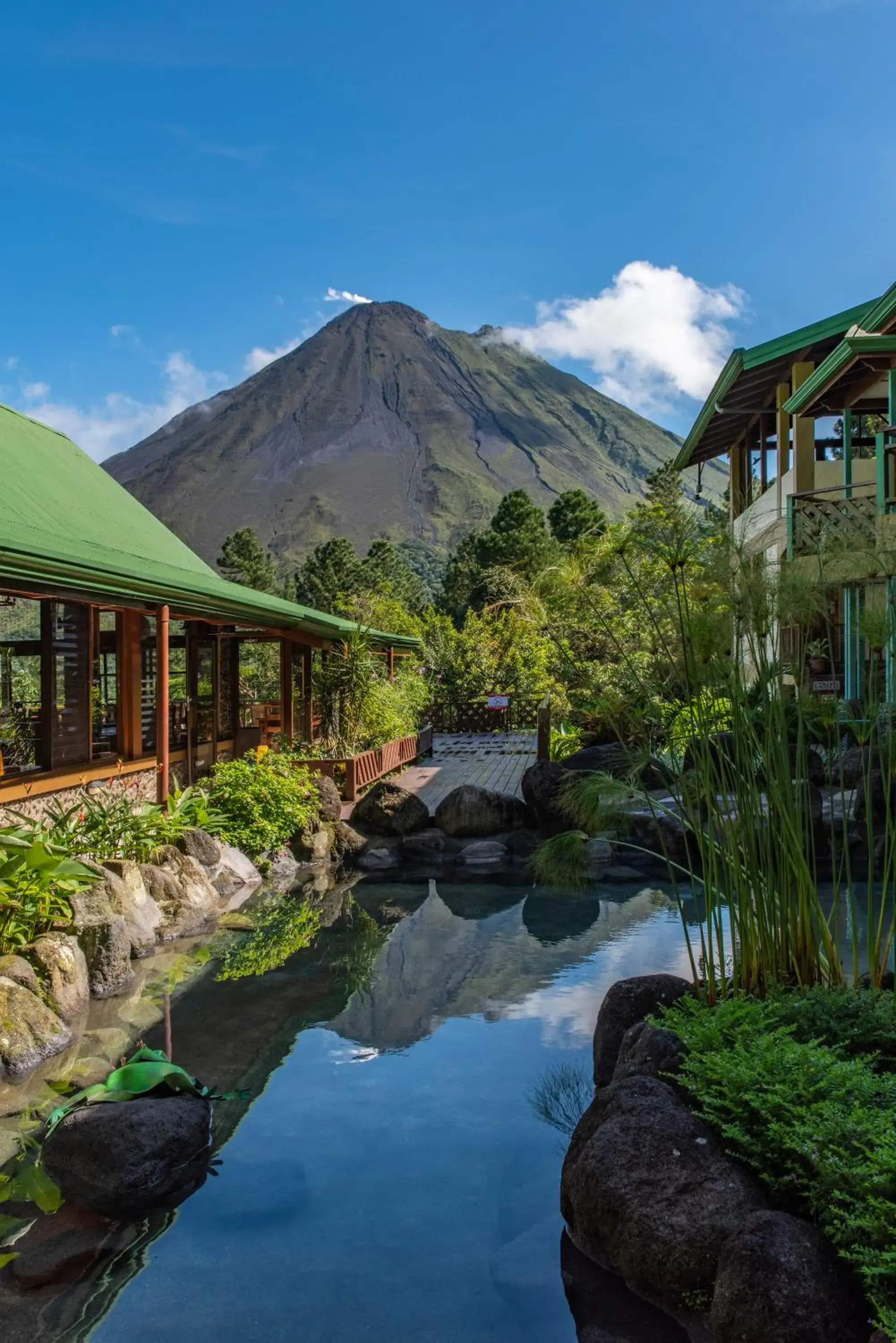 Facade/entrance in Arenal Observatory Lodge & Trails Facade/entrance in Arenal Observatory Lodge & Trails
