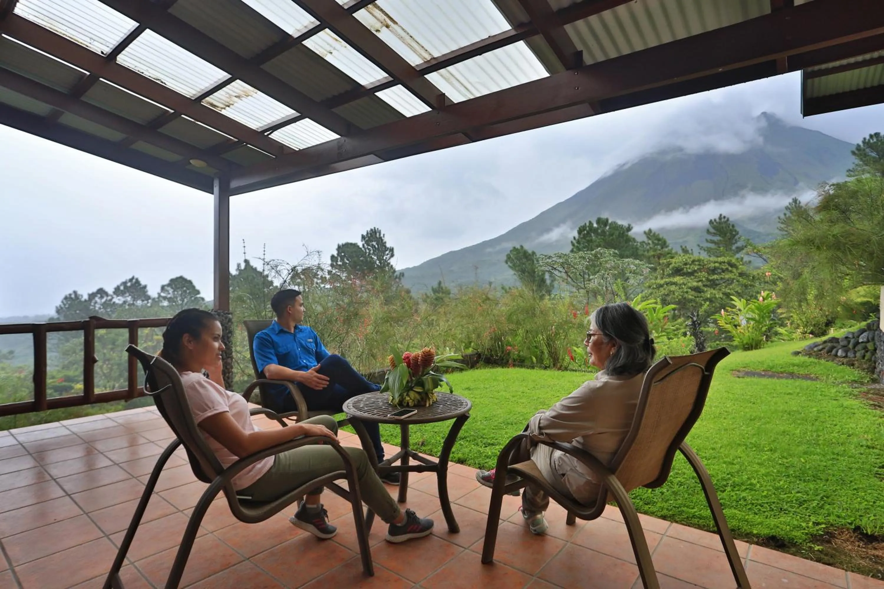 Mountain view in Arenal Observatory Lodge & Trails