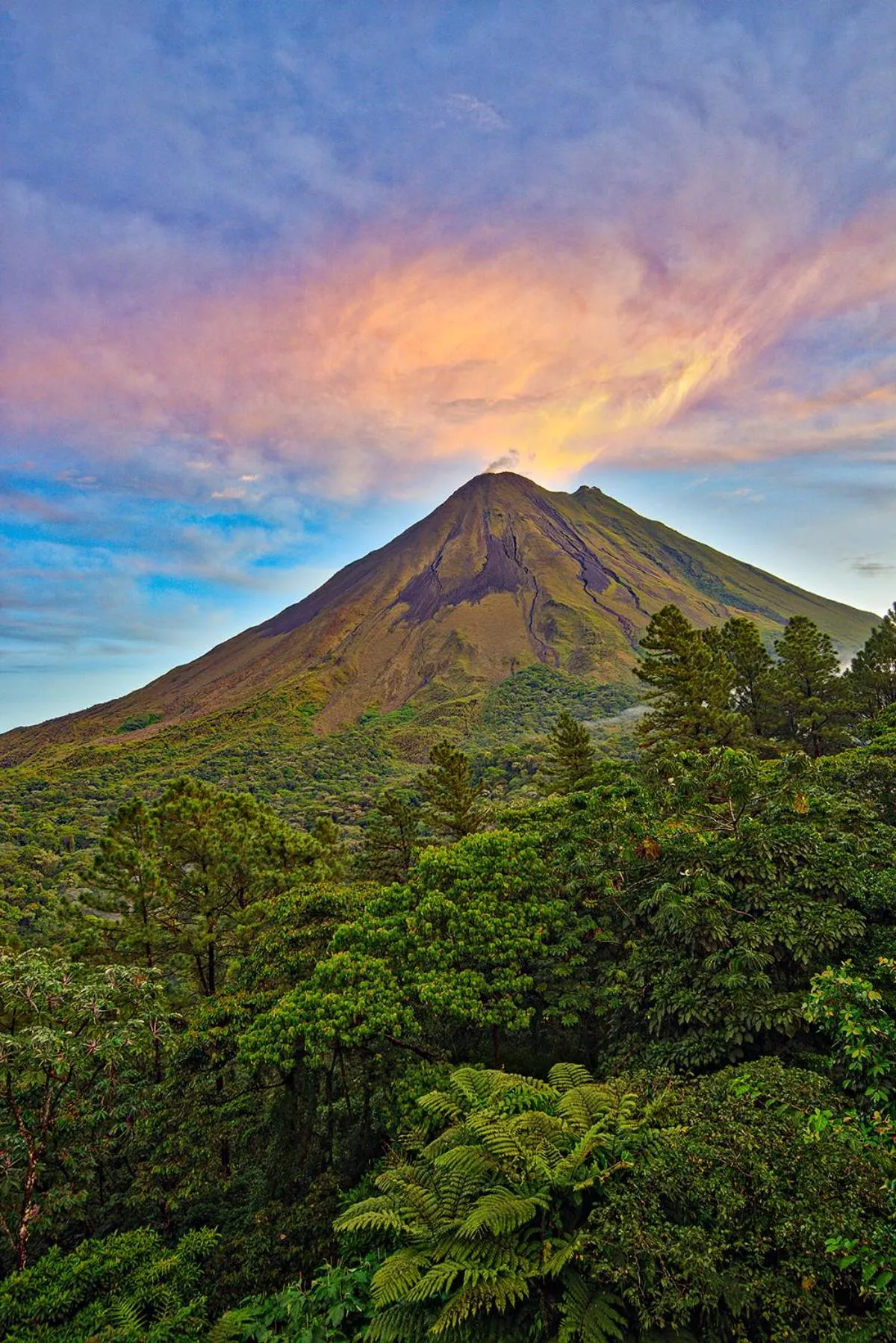 Natural landscape in Arenal Observatory Lodge & Trails