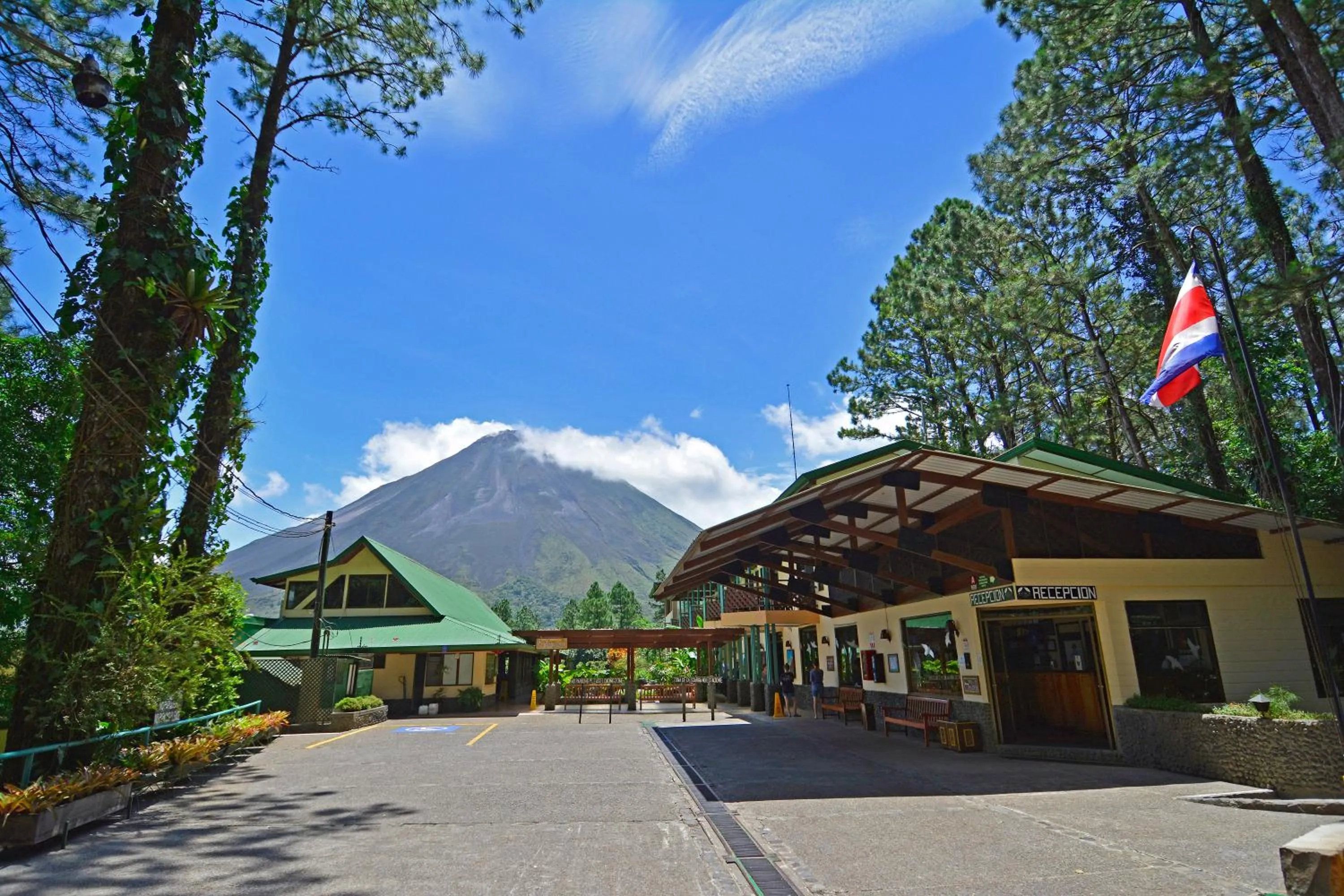 Facade/entrance in Arenal Observatory Lodge & Trails