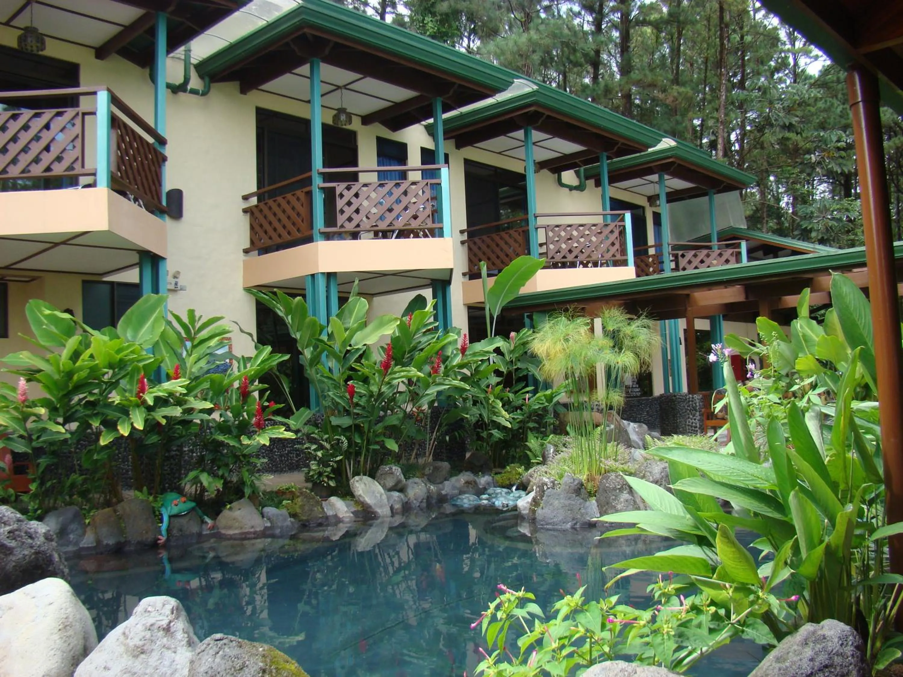 Balcony/Terrace in Arenal Observatory Lodge & Trails