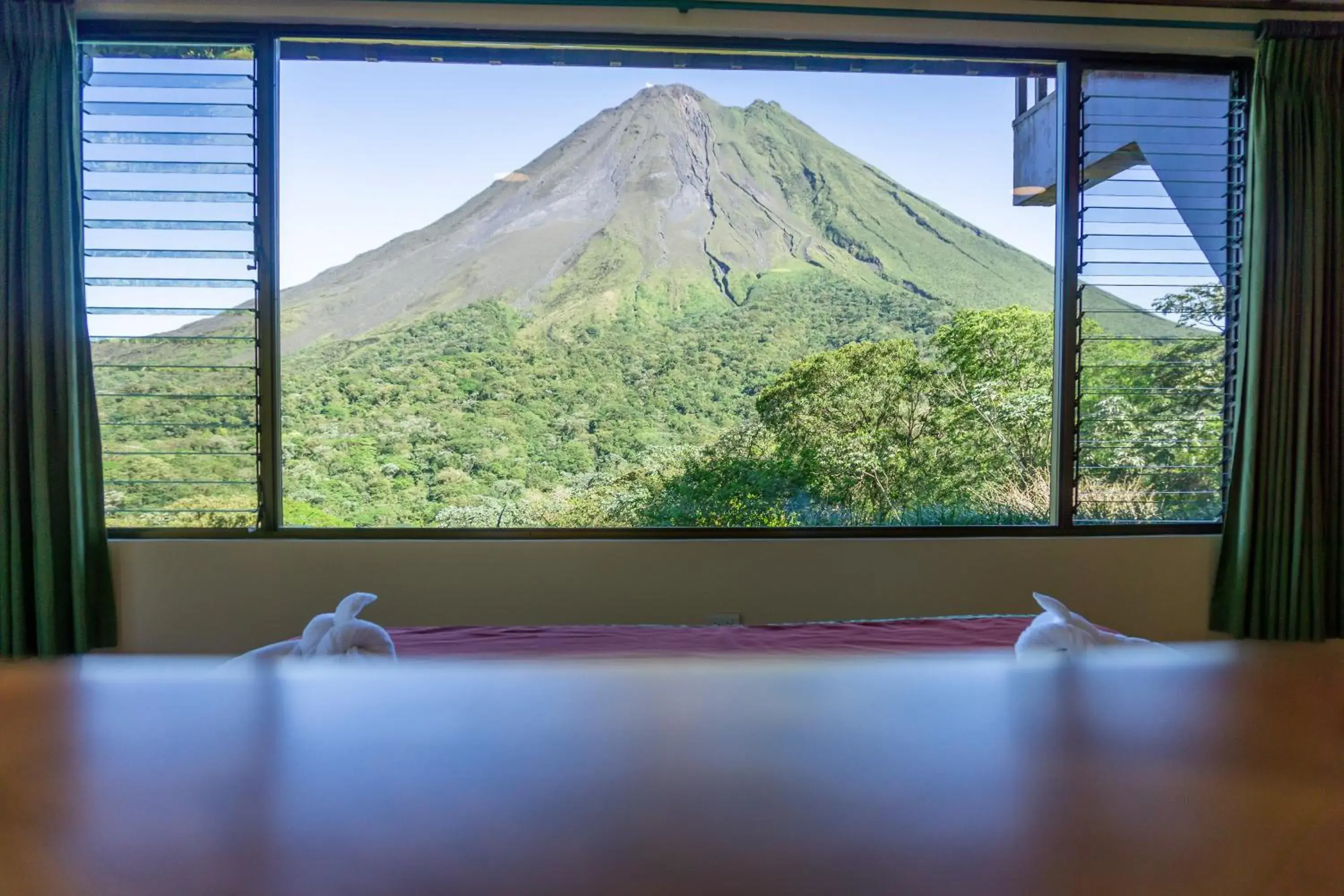 Mountain view in Arenal Observatory Lodge & Trails Mountain view in Arenal Observatory Lodge & Trails
