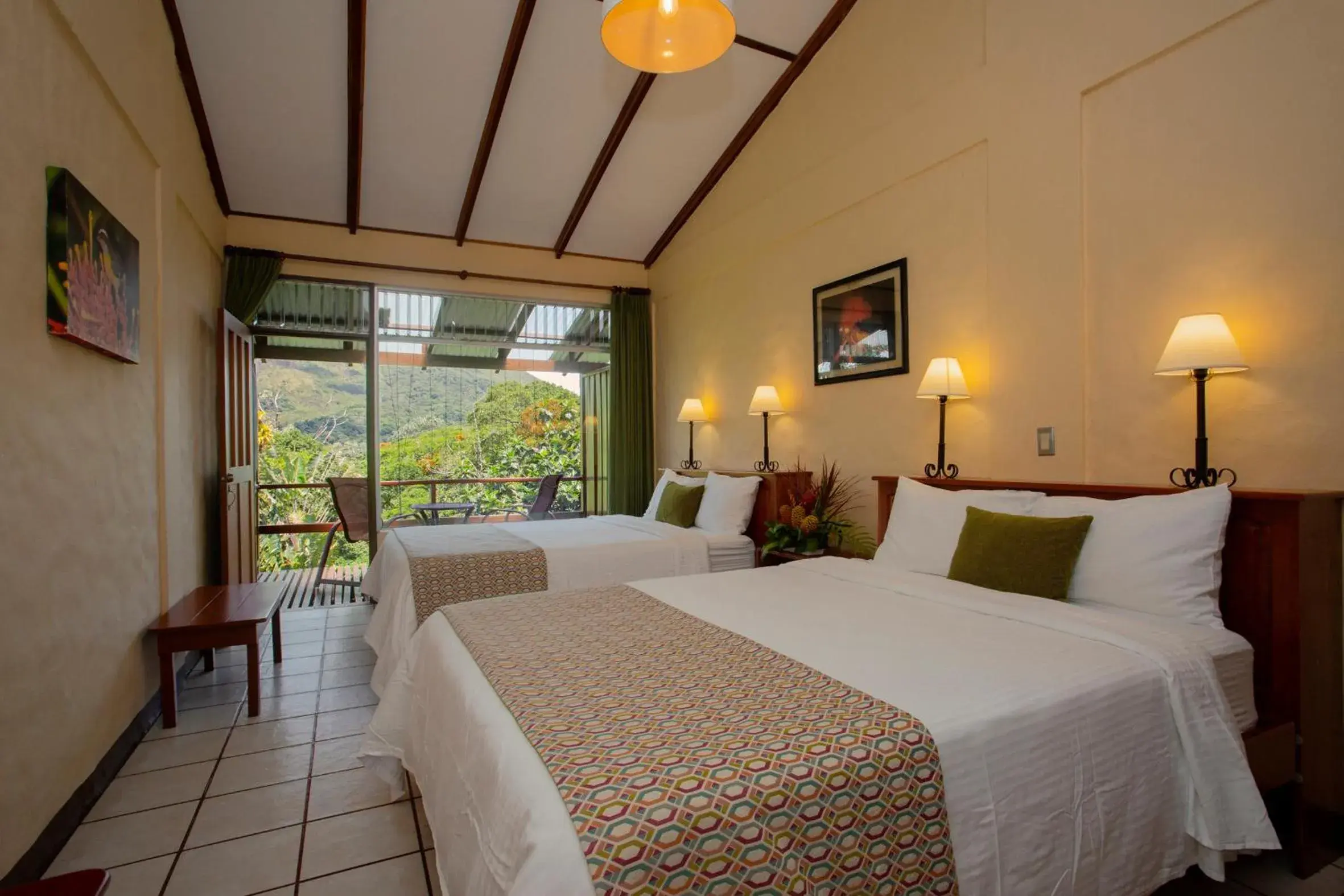Bedroom, Bed in Arenal Observatory Lodge & Trails Bedroom, Bed in Arenal Observatory Lodge & Trails