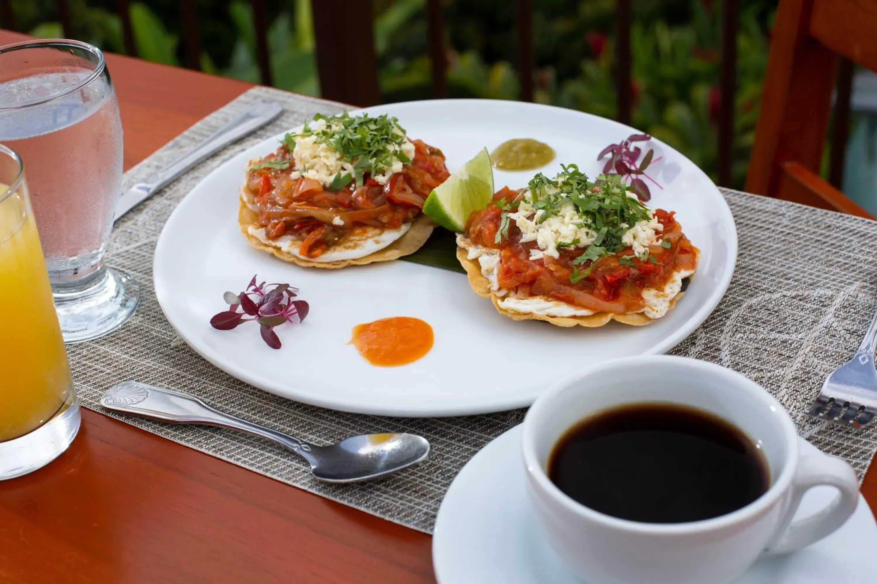 Breakfast in Arenal Observatory Lodge & Trails Breakfast in Arenal Observatory Lodge & Trails