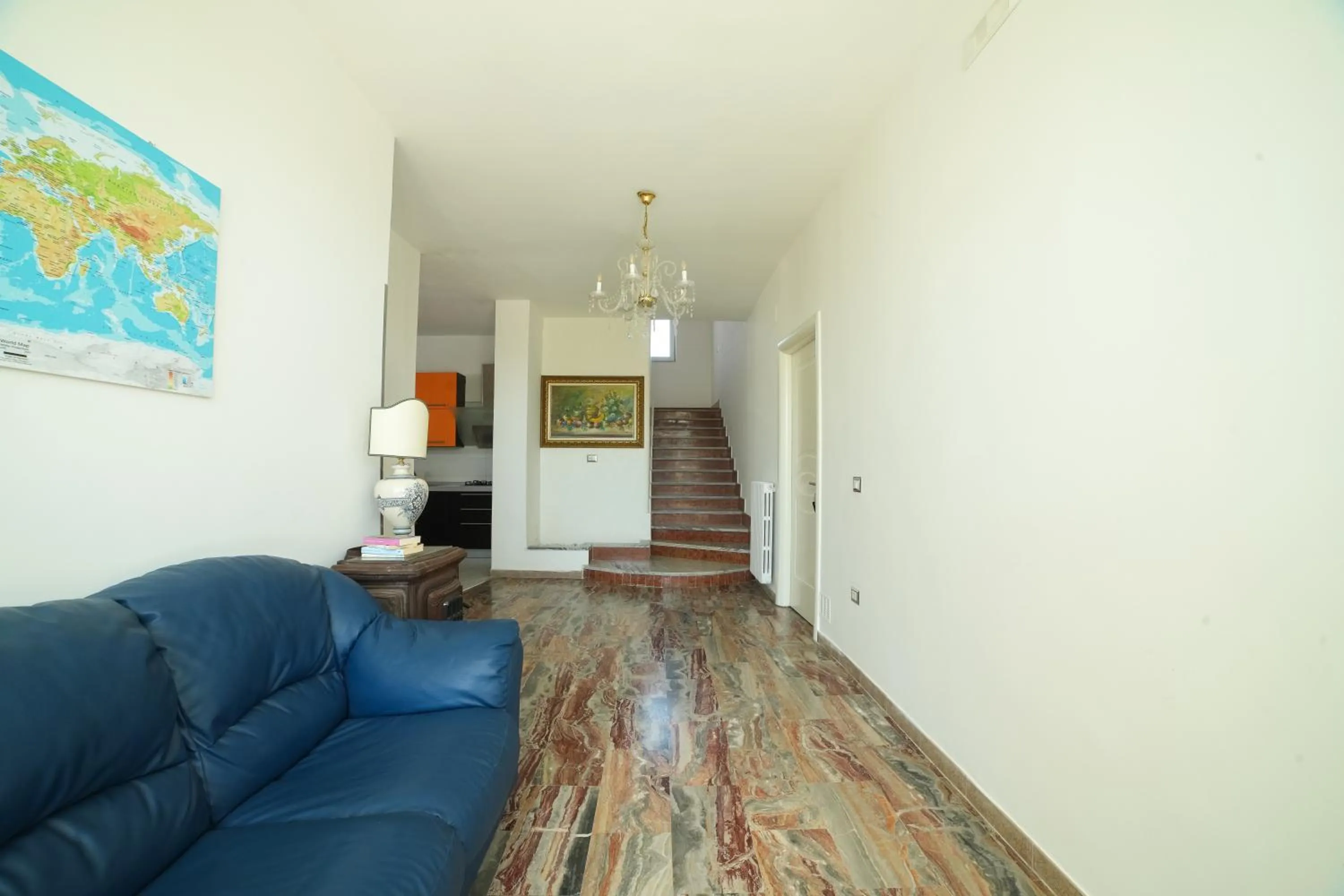 Seating area in Villa Miramare