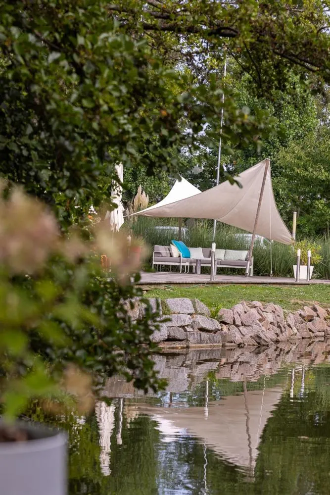 Patio in Hotel Du Lac