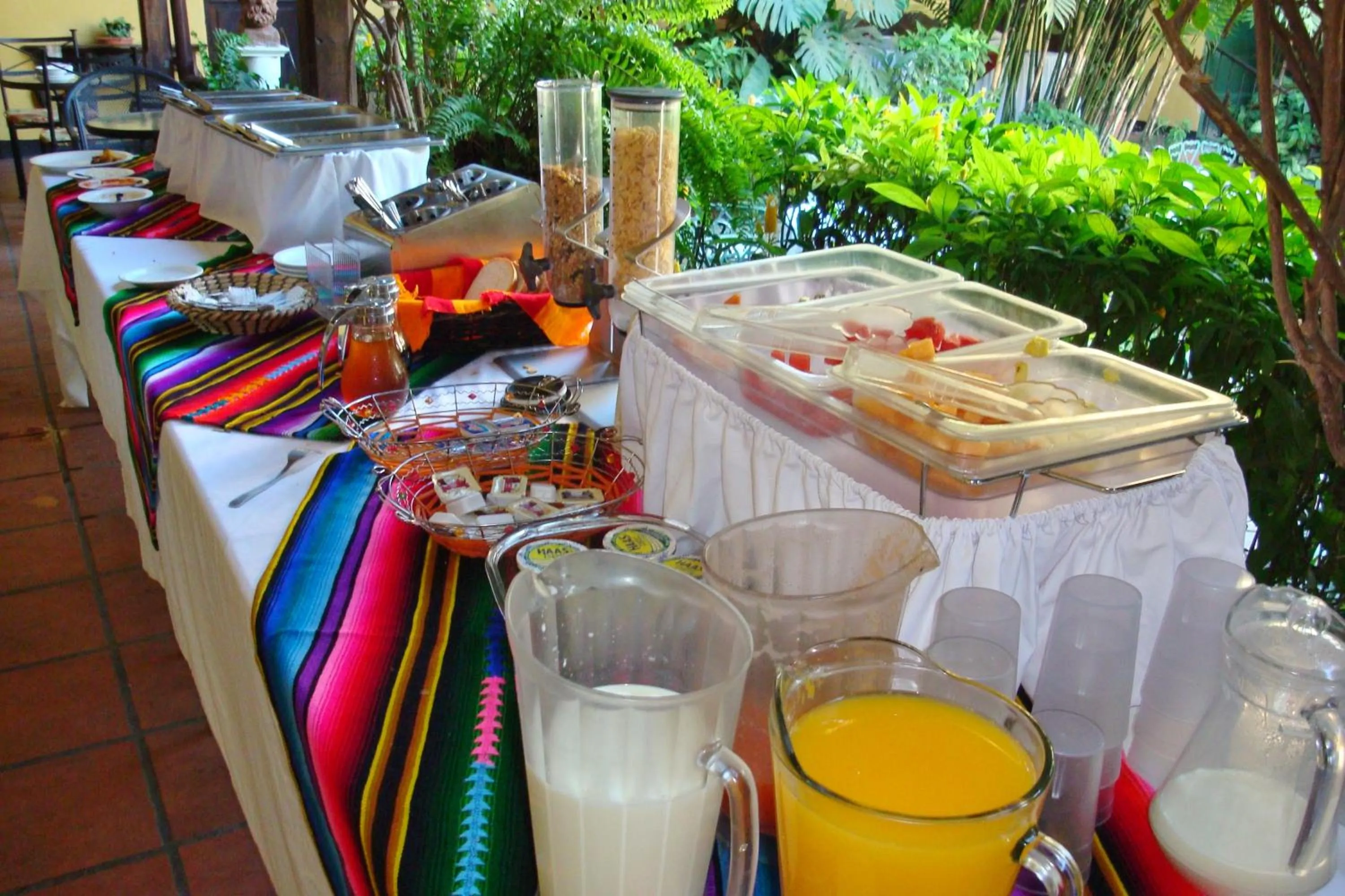 Buffet breakfast in Hotel Casa Antigua by AHS