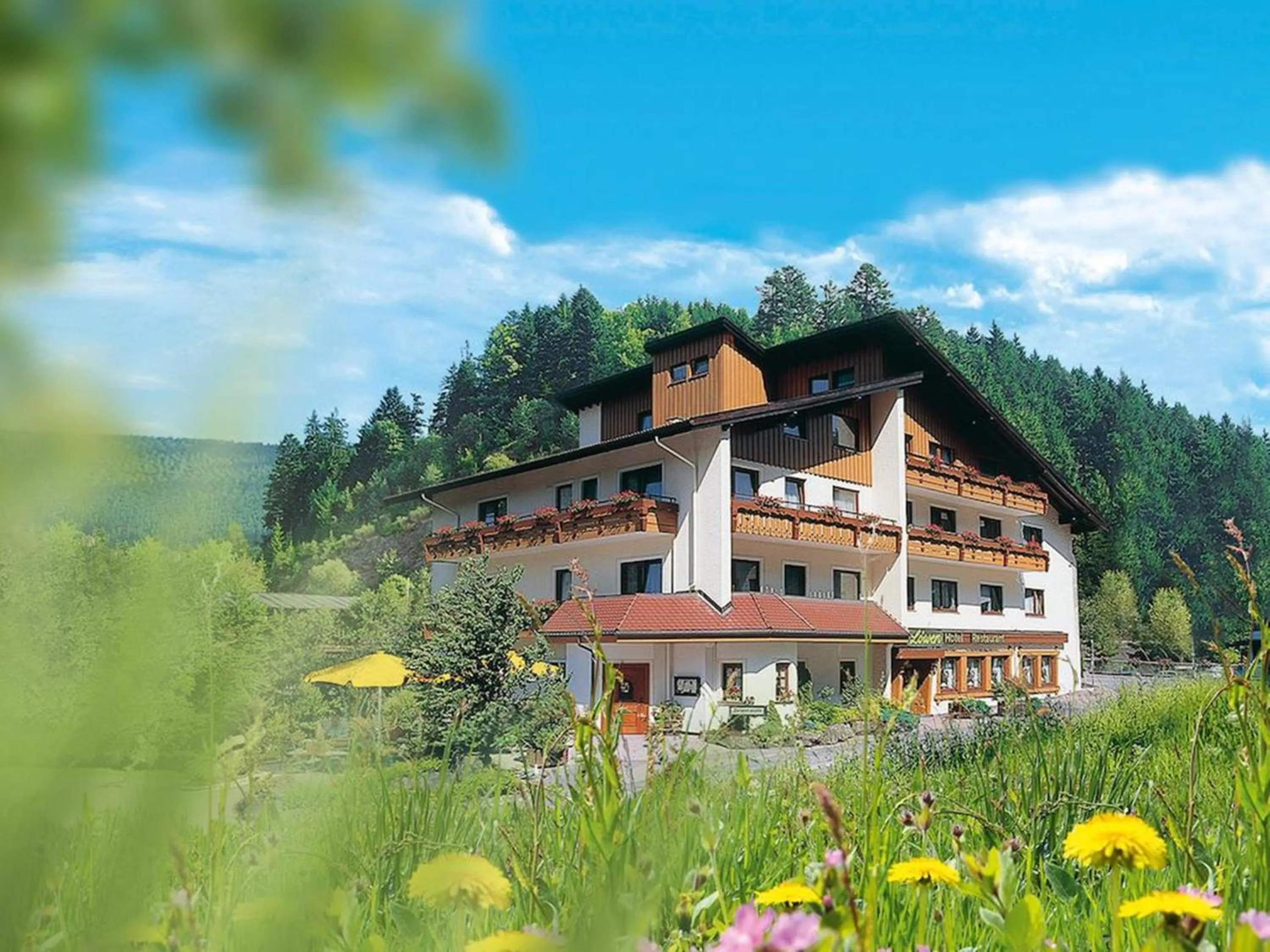 Property building in Sackmann Wanderhotel