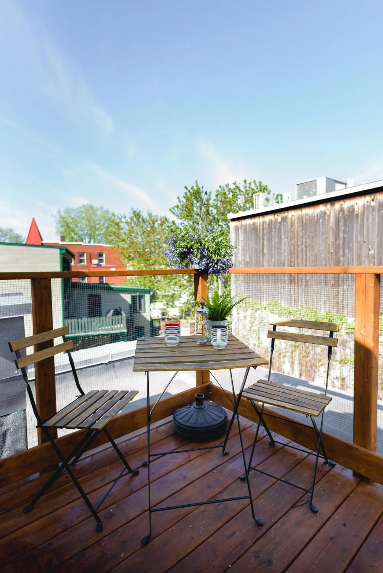 Balcony/Terrace in L'Auberge du QG