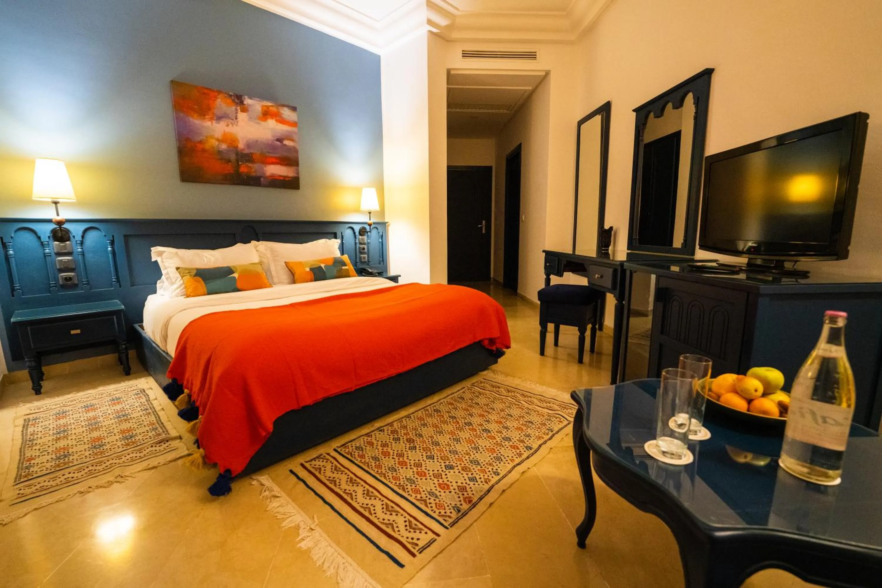 Bed in Eden Yasmine Resort & Spa