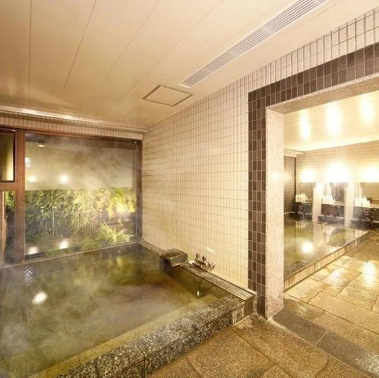 Hot Spring Bath in Silk Inn Kagoshima