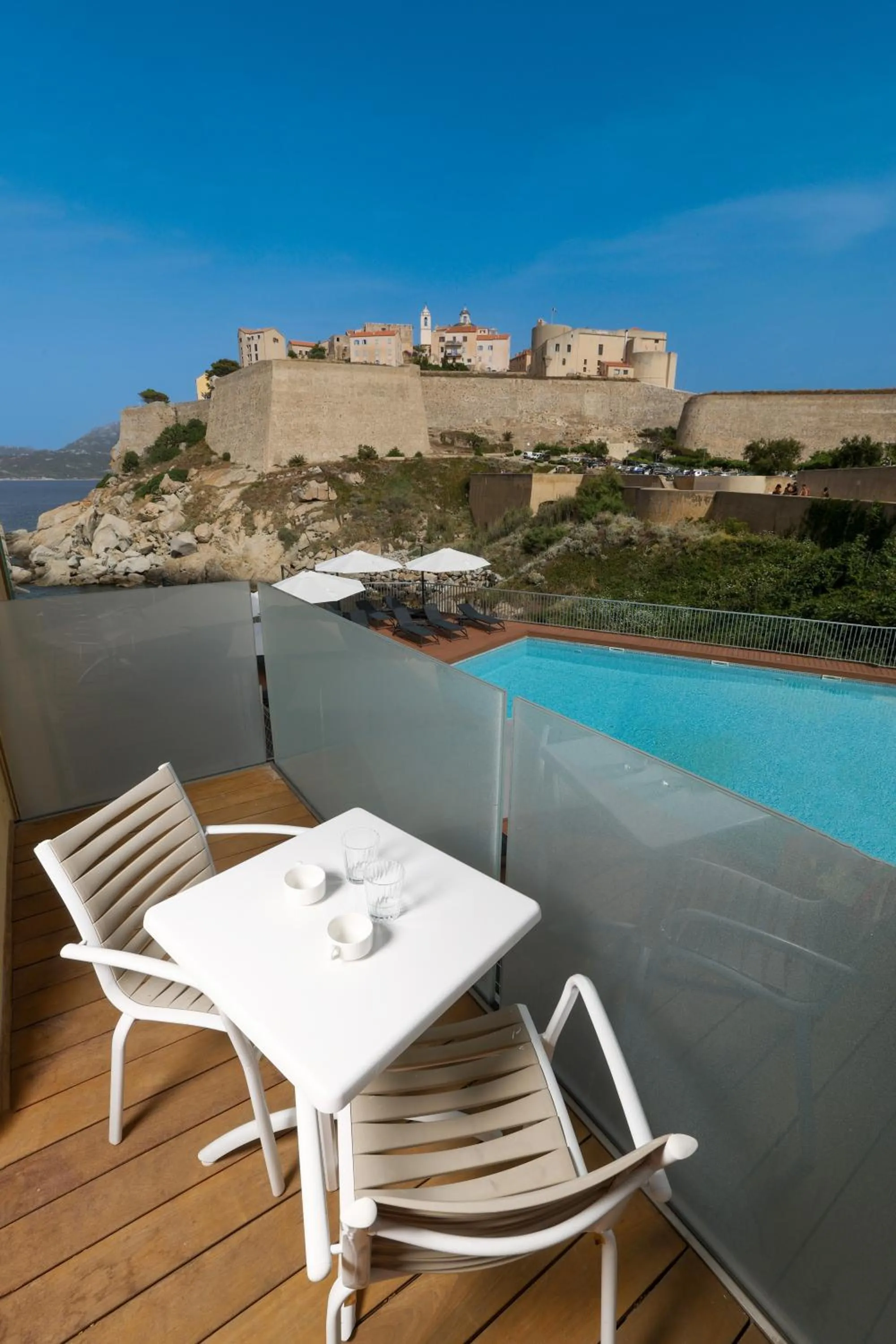 Balcony/Terrace in Hotel Saint Christophe