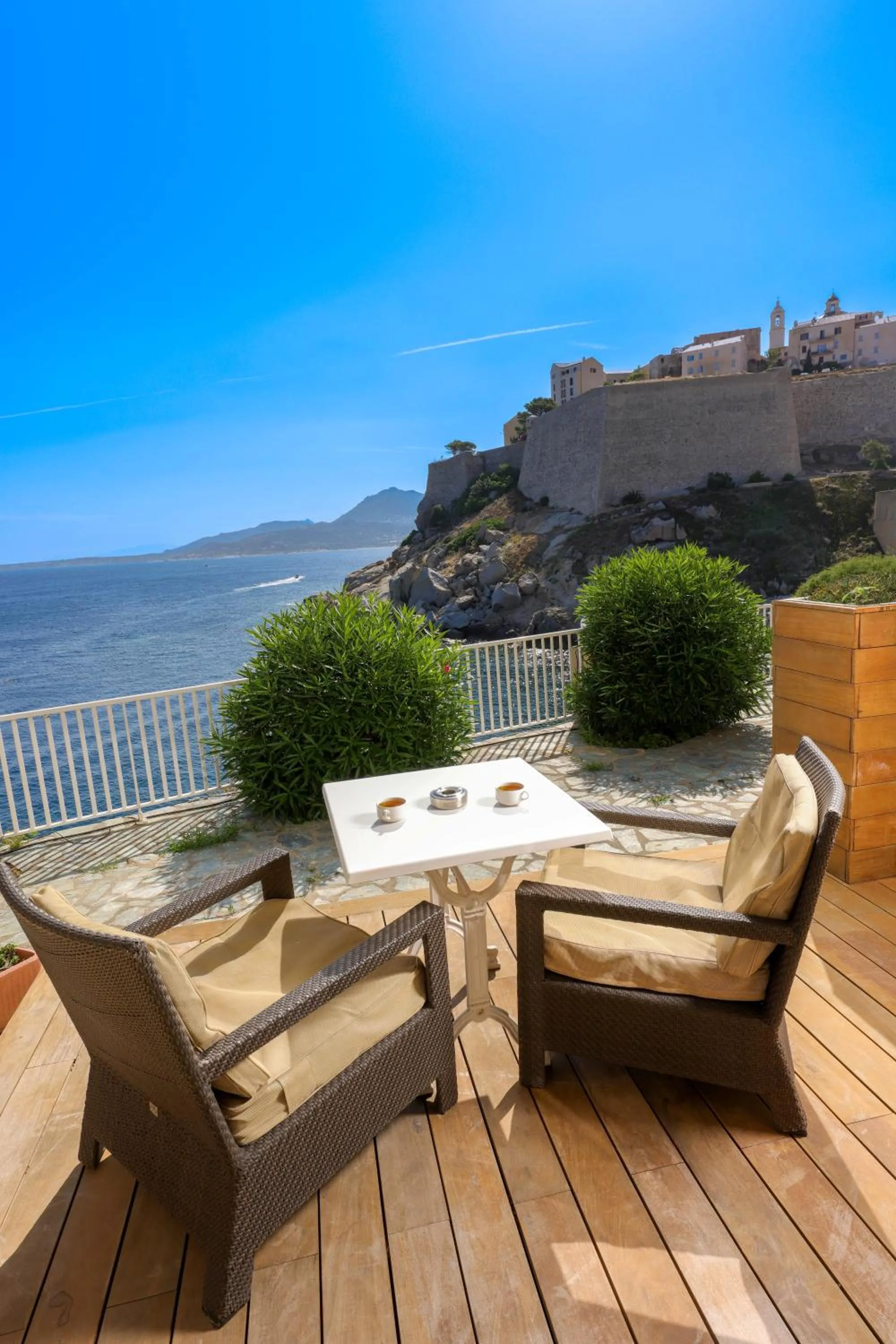 Balcony/Terrace in Hotel Saint Christophe