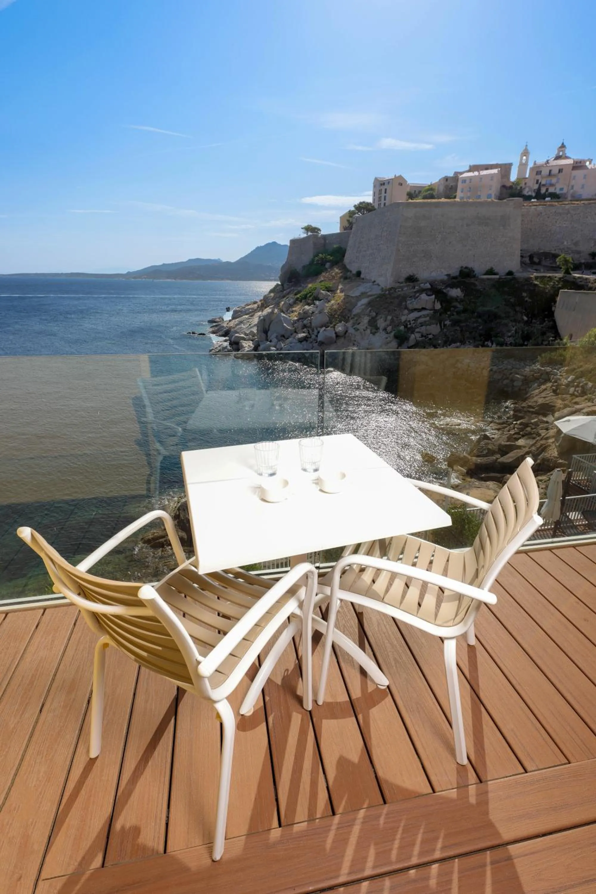 Balcony/Terrace in Hotel Saint Christophe