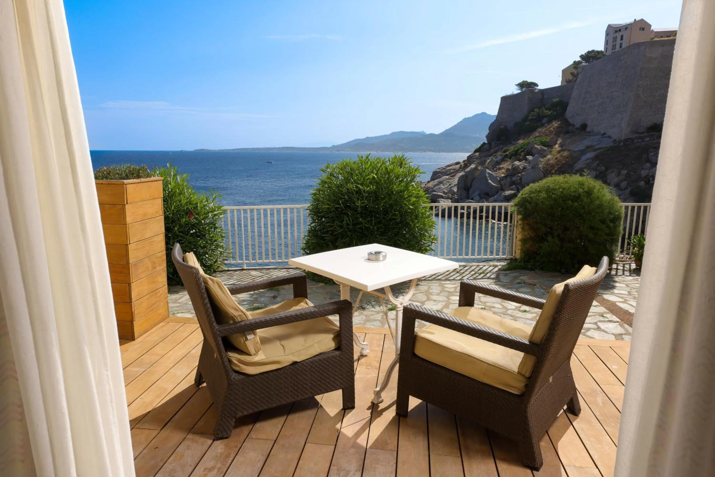 Balcony/Terrace in Hotel Saint Christophe