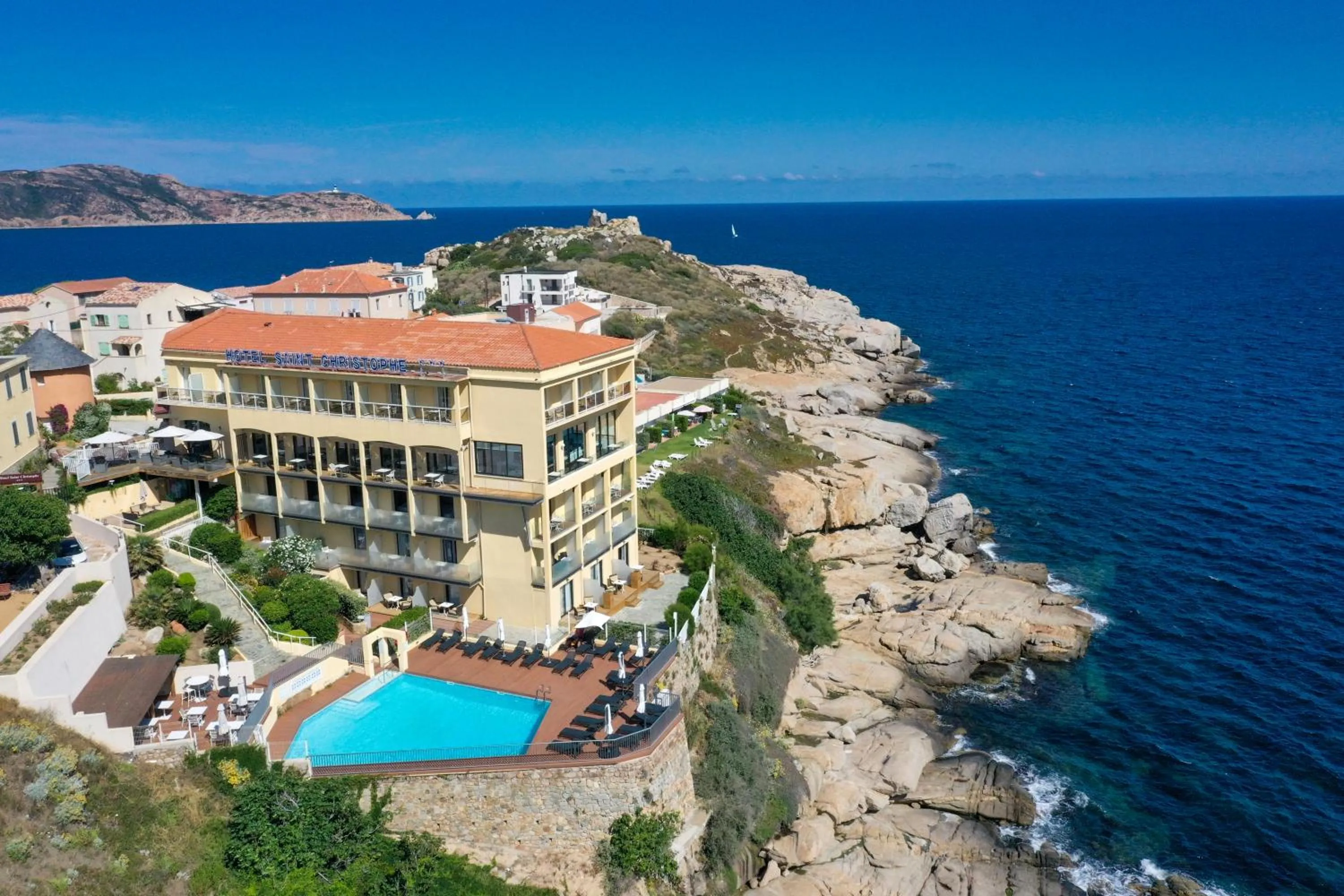 Bird's eye view in Hotel Saint Christophe