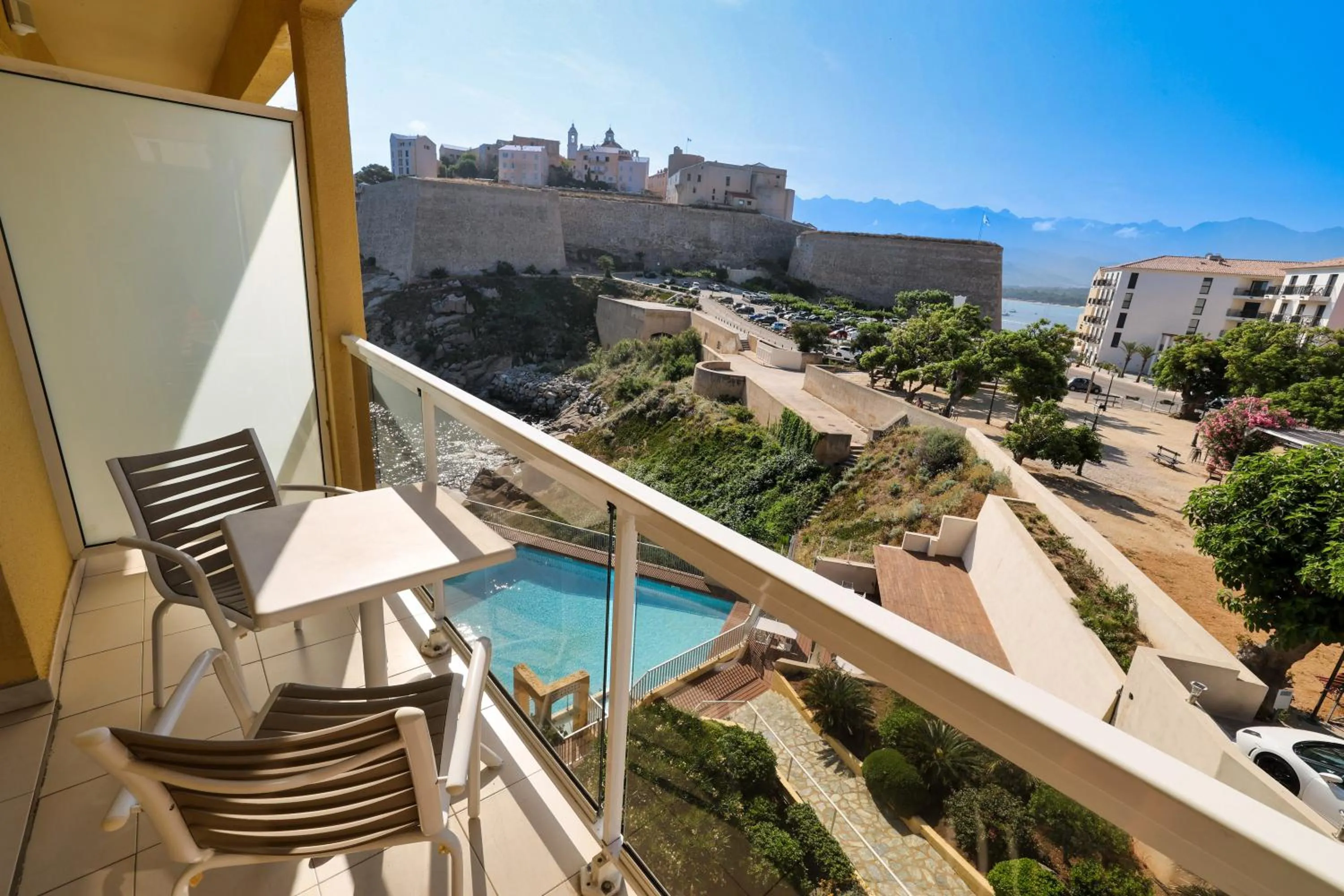 Mountain view in Hotel Saint Christophe