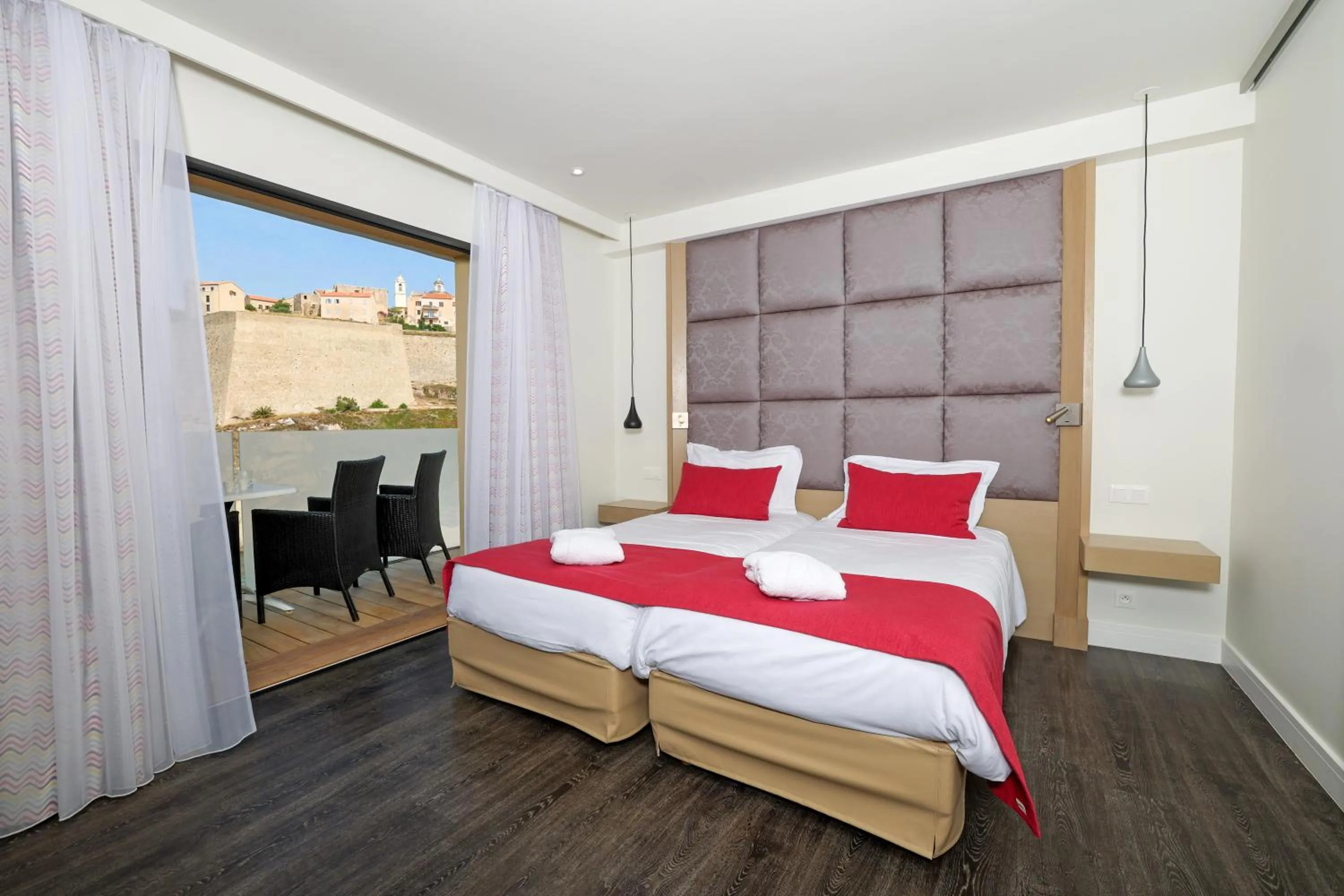 Photo of the whole room, Bed in Hotel Saint Christophe