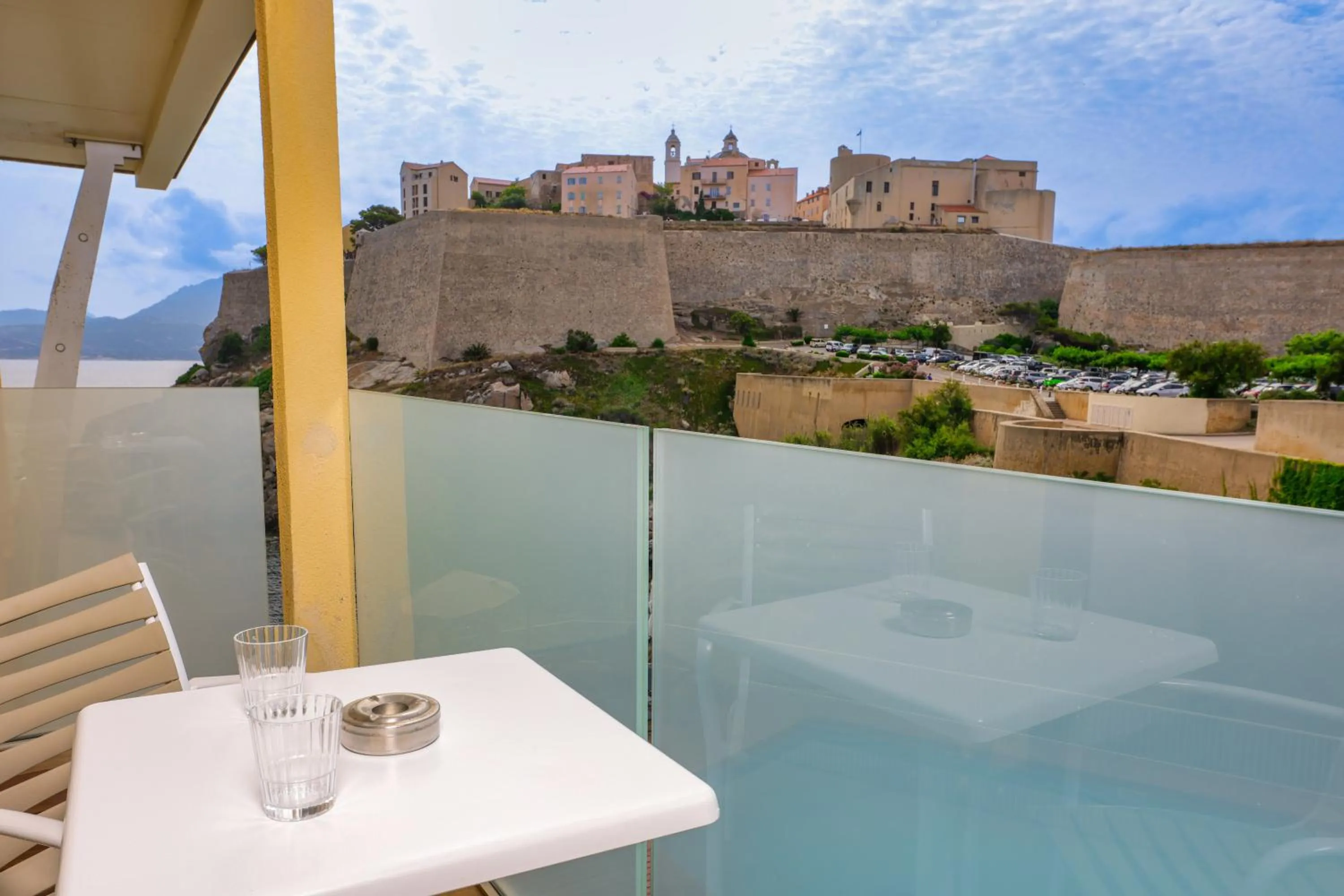 Balcony/Terrace in Hotel Saint Christophe