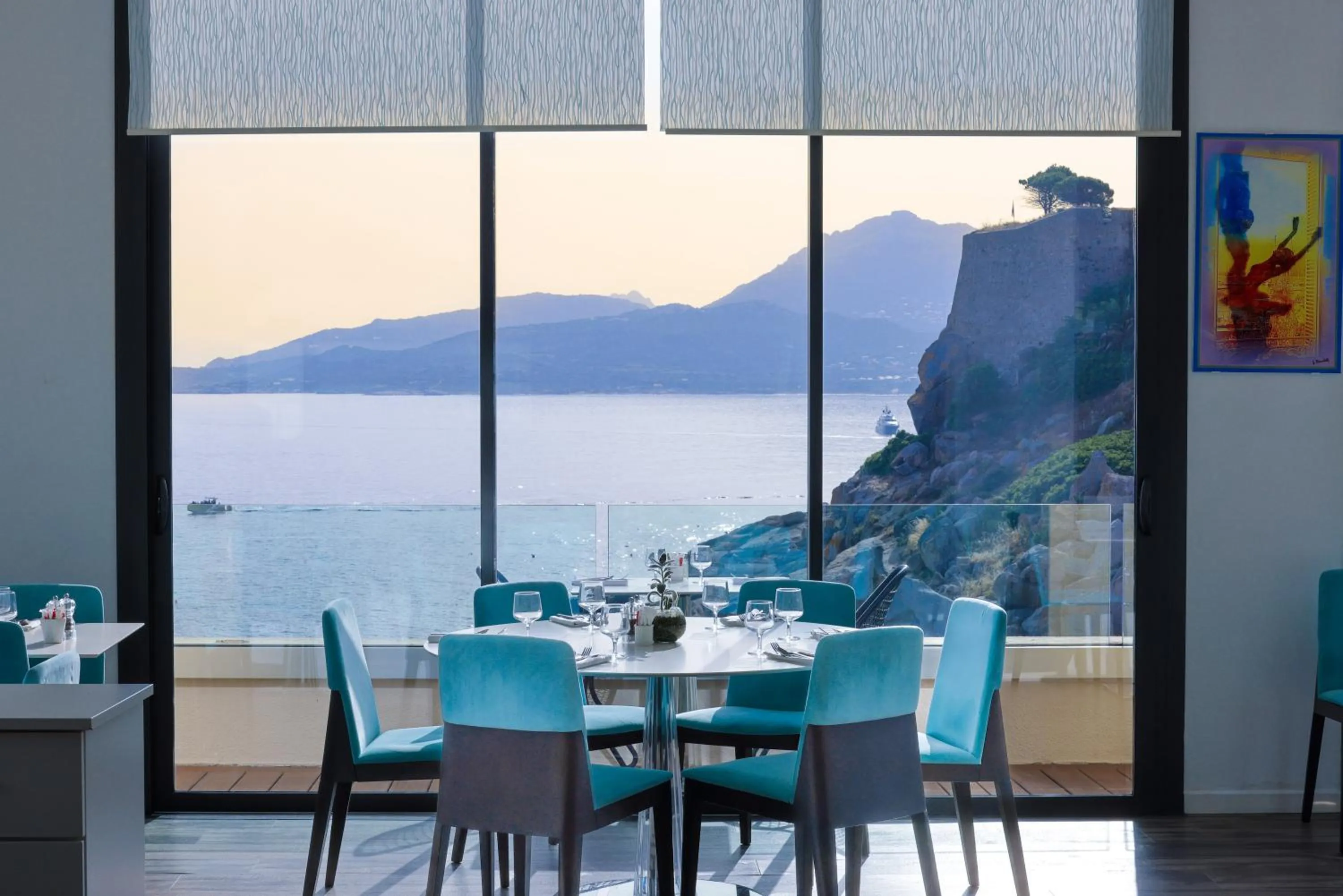 Sea view in Hotel Saint Christophe