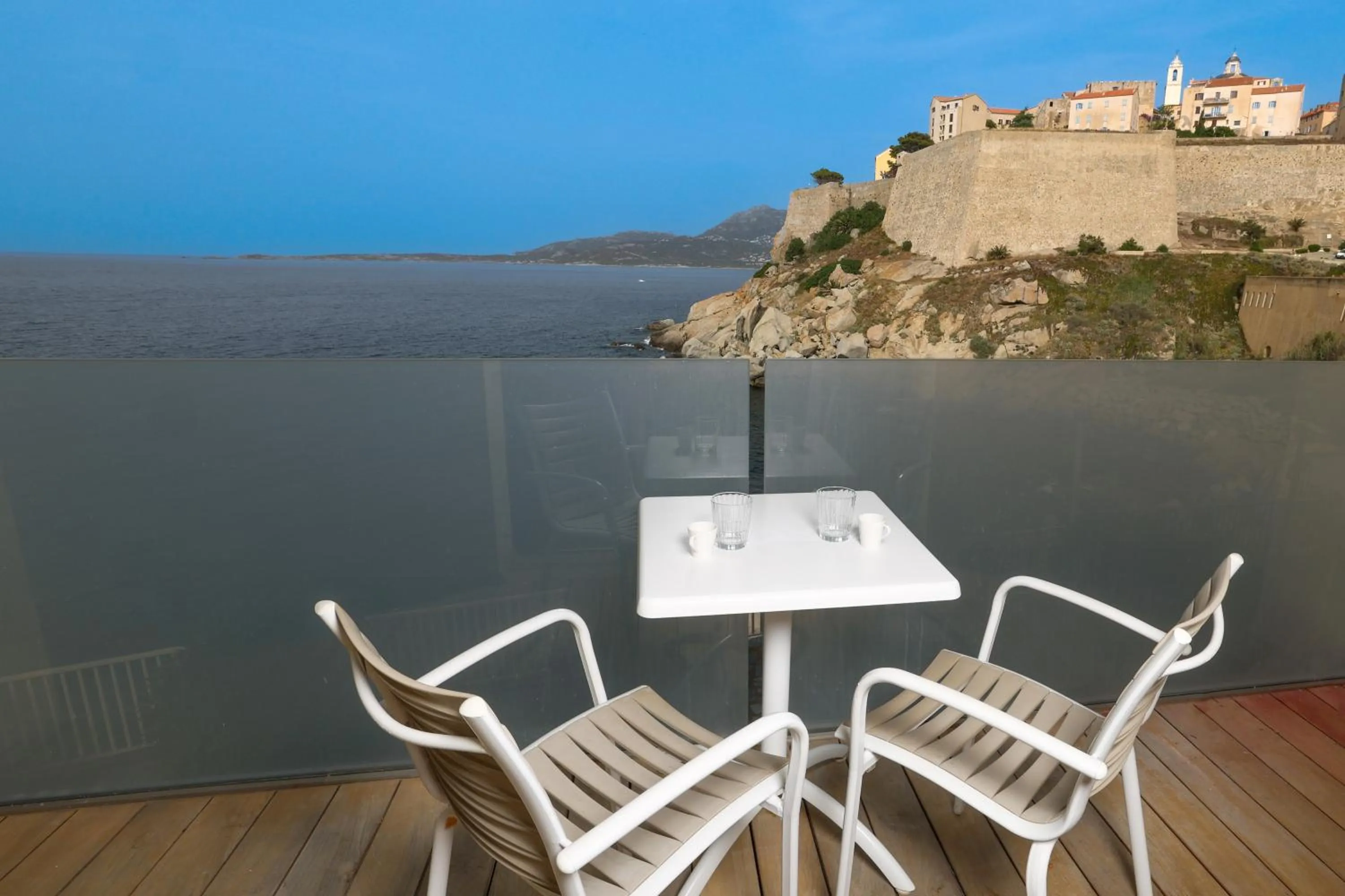 Balcony/Terrace in Hotel Saint Christophe