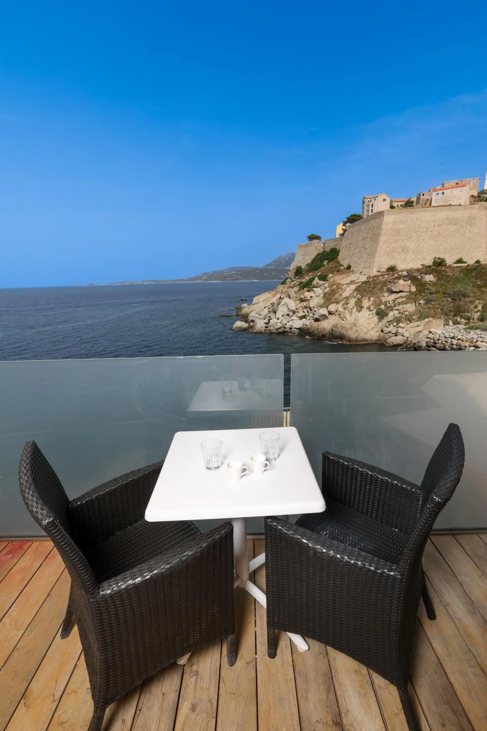 Balcony/Terrace in Hotel Saint Christophe