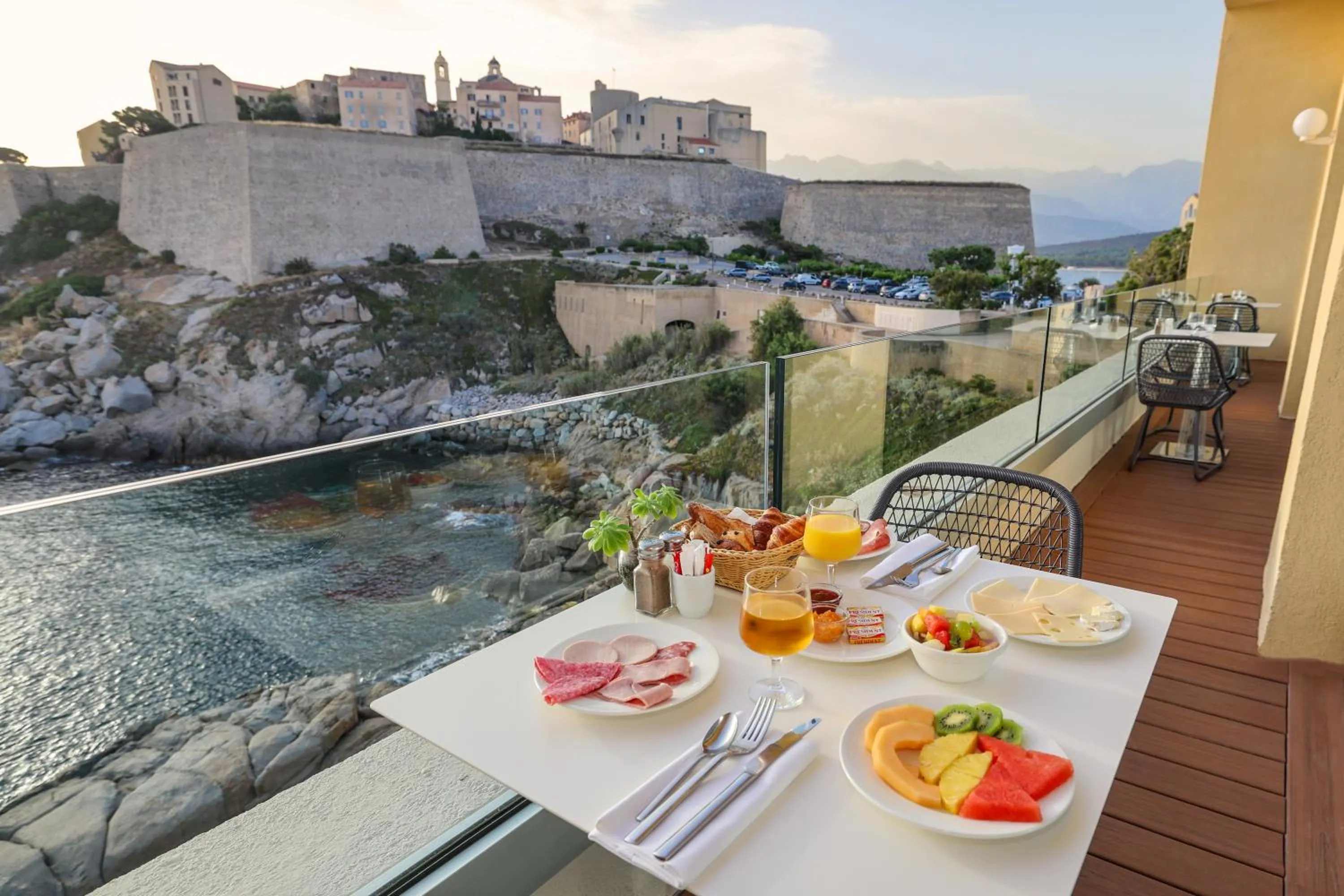 Sea view in Hotel Saint Christophe
